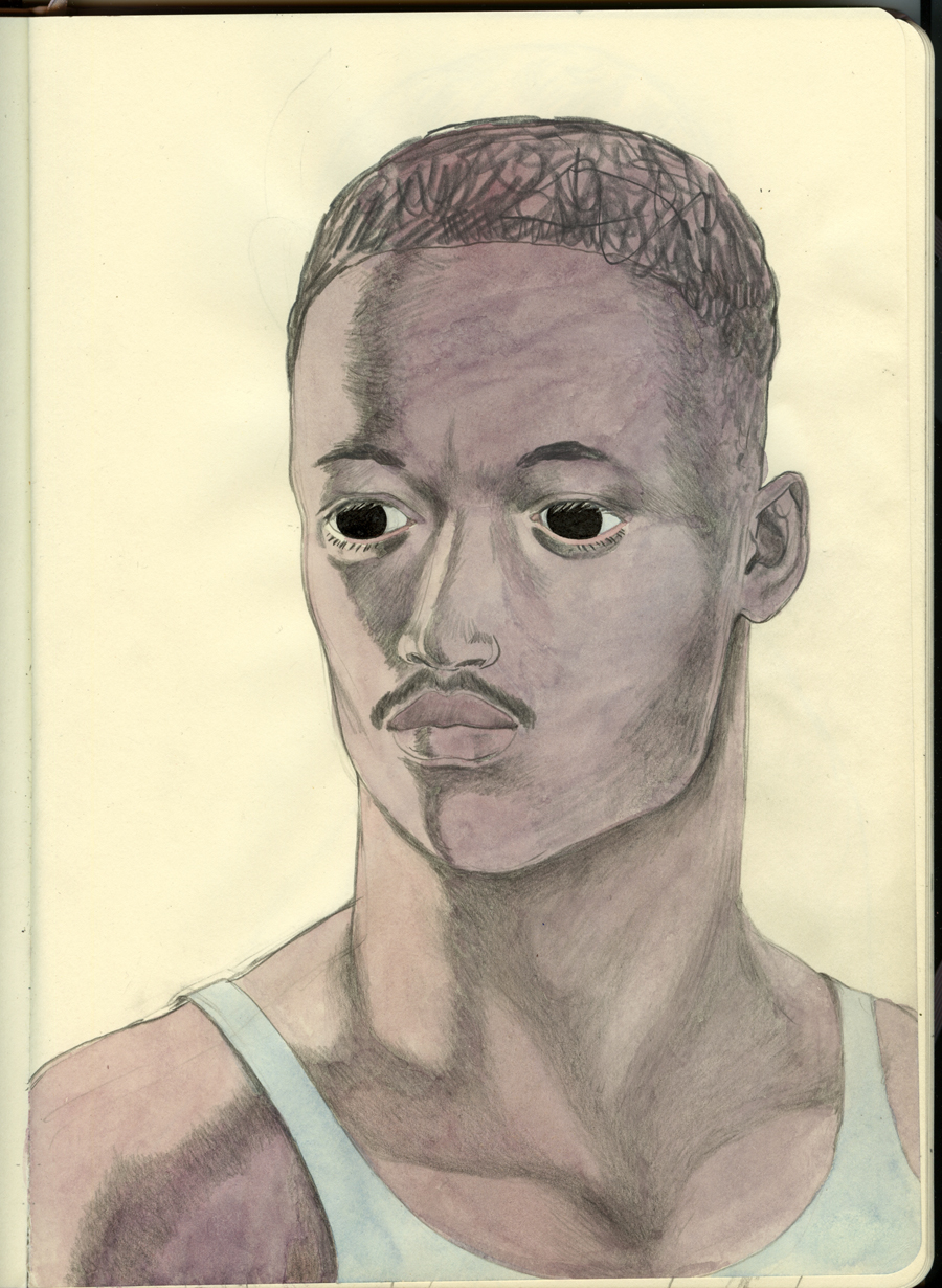 Sketchbook drawing, 2022