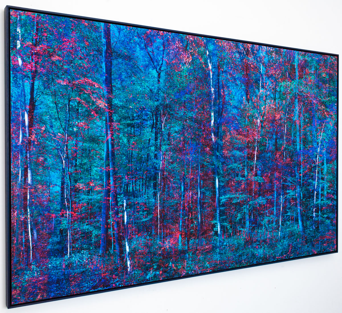 "Les Paradis", bleu - 138x85cm - 2022 - VENDU