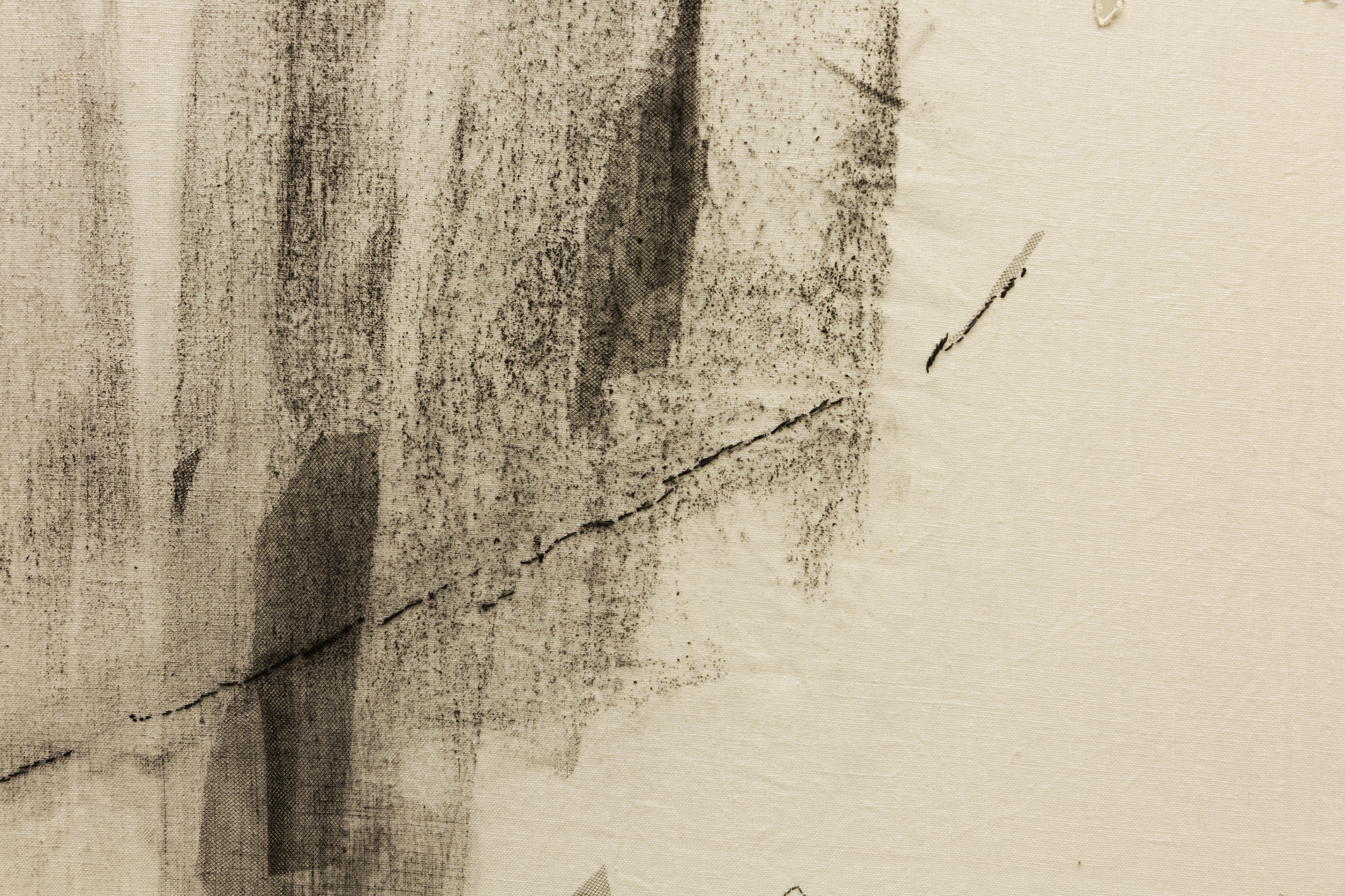 Gentle Flame, Fiber Mixed Media, 2021