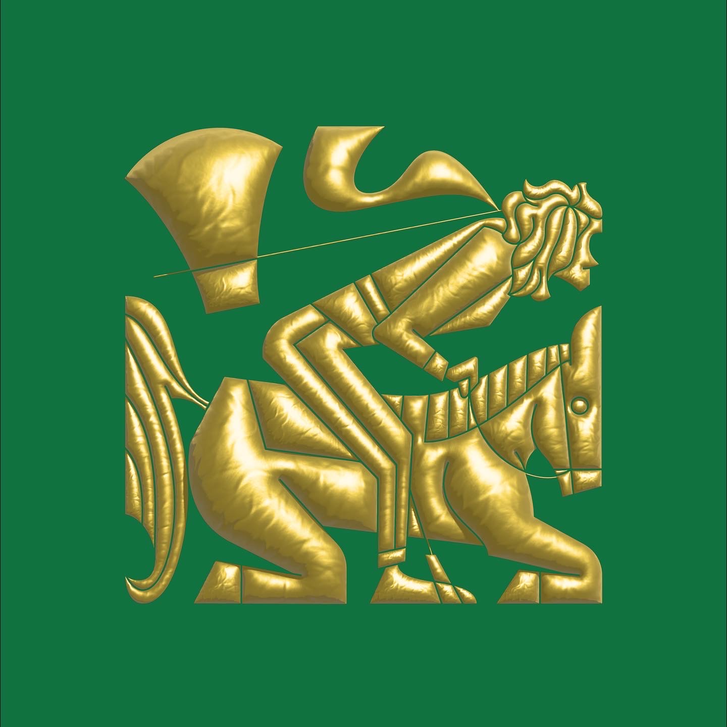 Green Knight Illustration, 2021