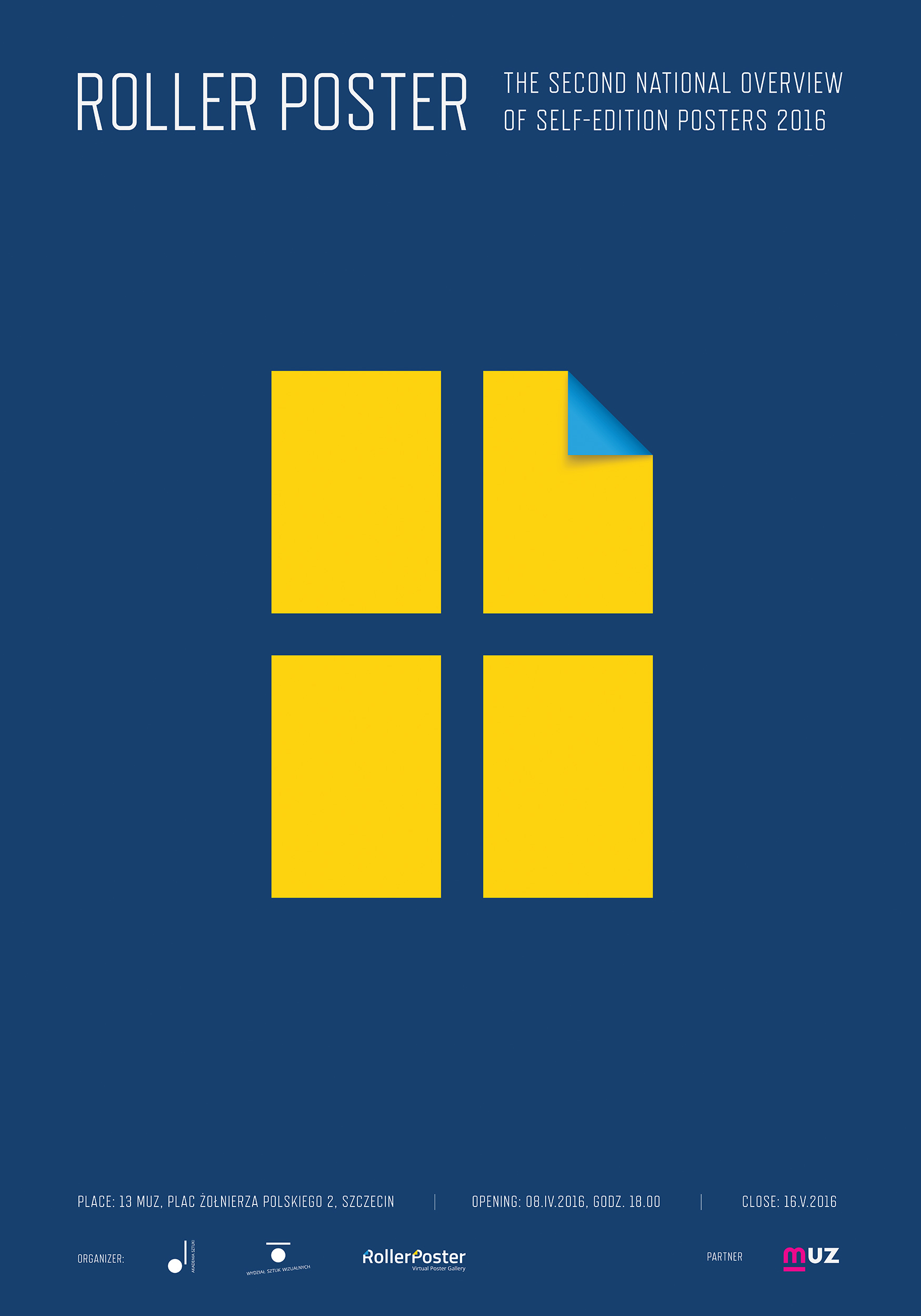 The Second Overview of Polish Self-Edition Poster called Roller Poster, 2016