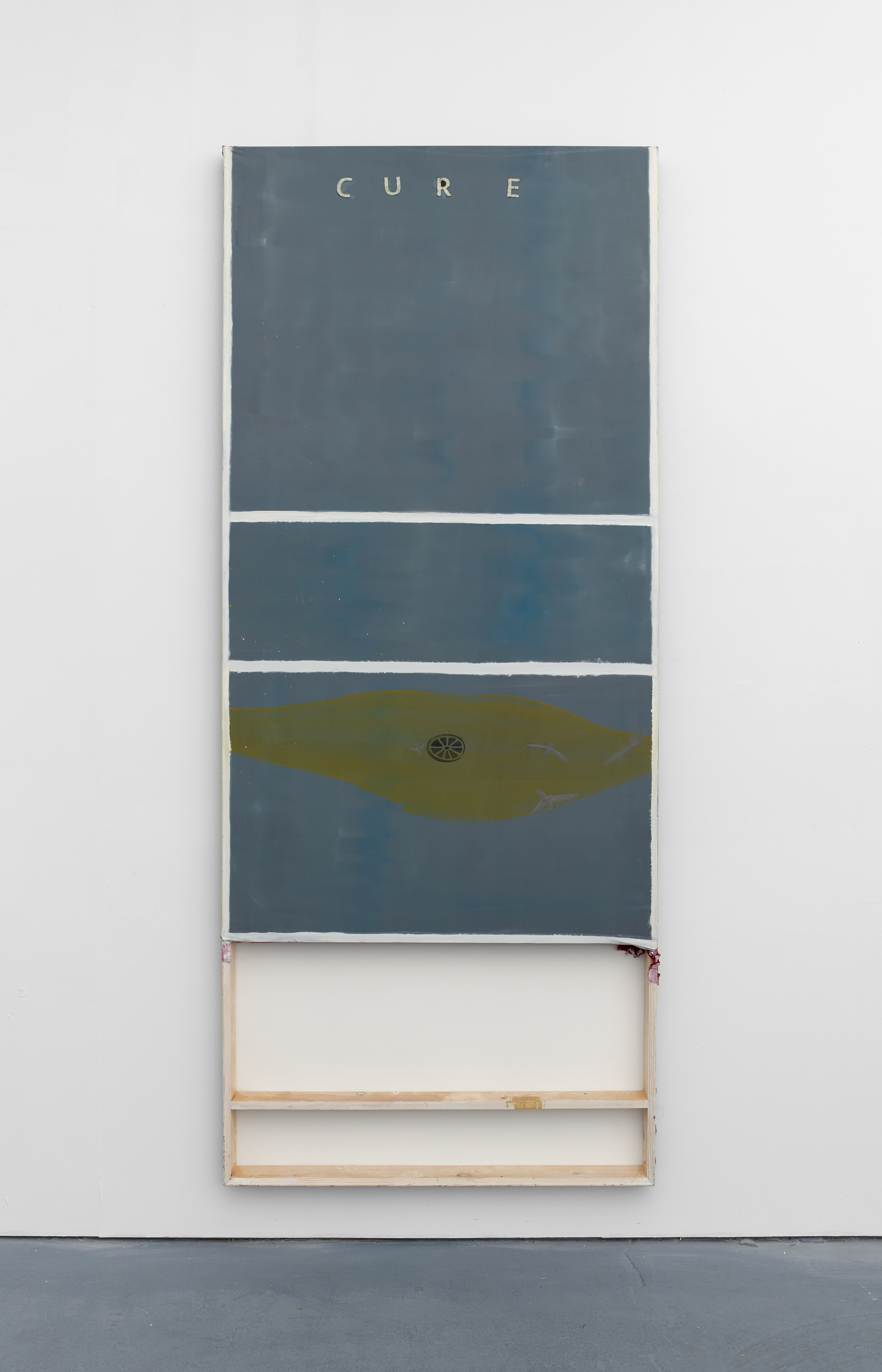 Cure,  244 x 102cm, 2023