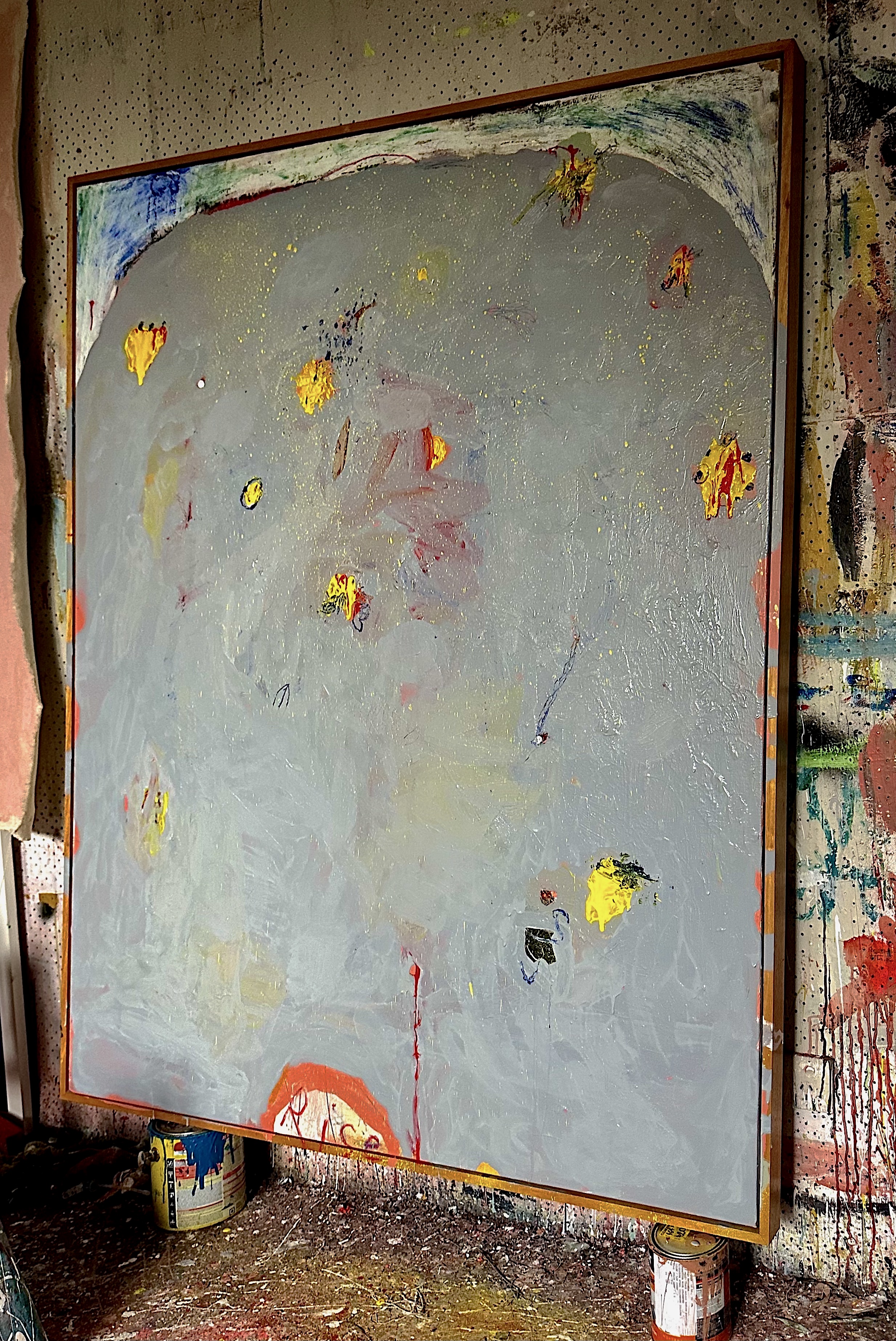 in the morning of my winterMixed Media on Canvas 155cm x 125cm