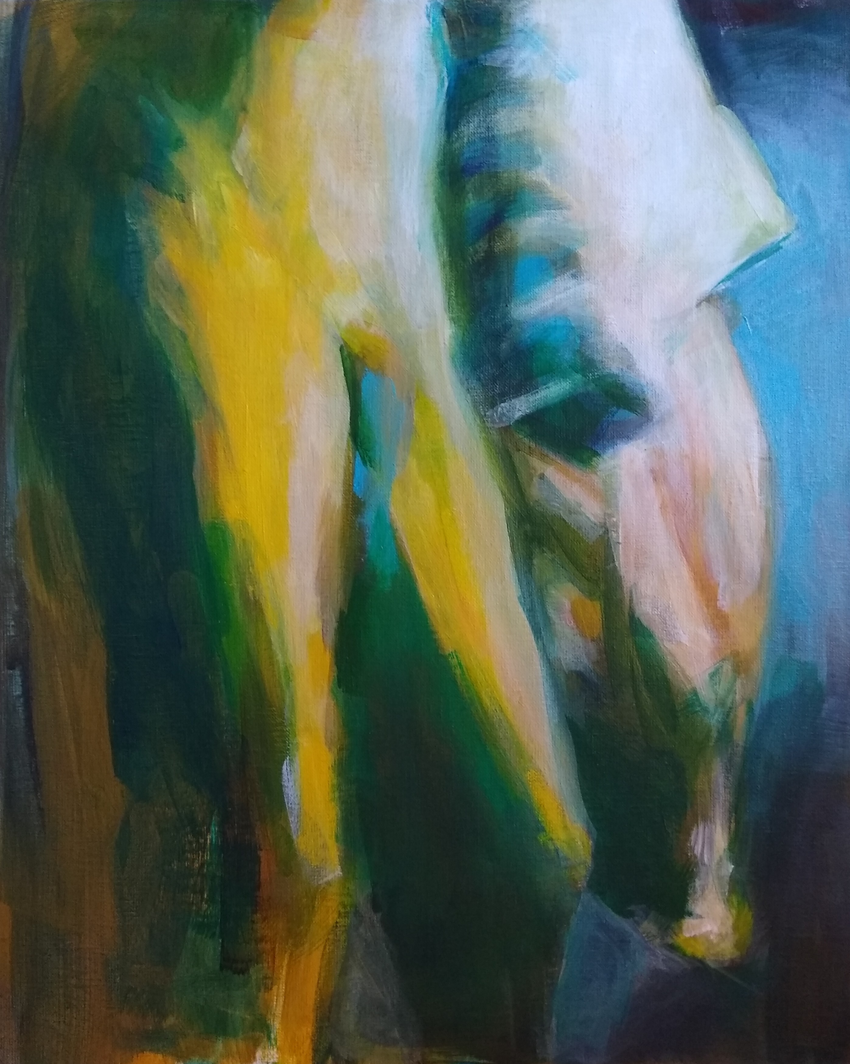 Allongée II  —  50x40 cm