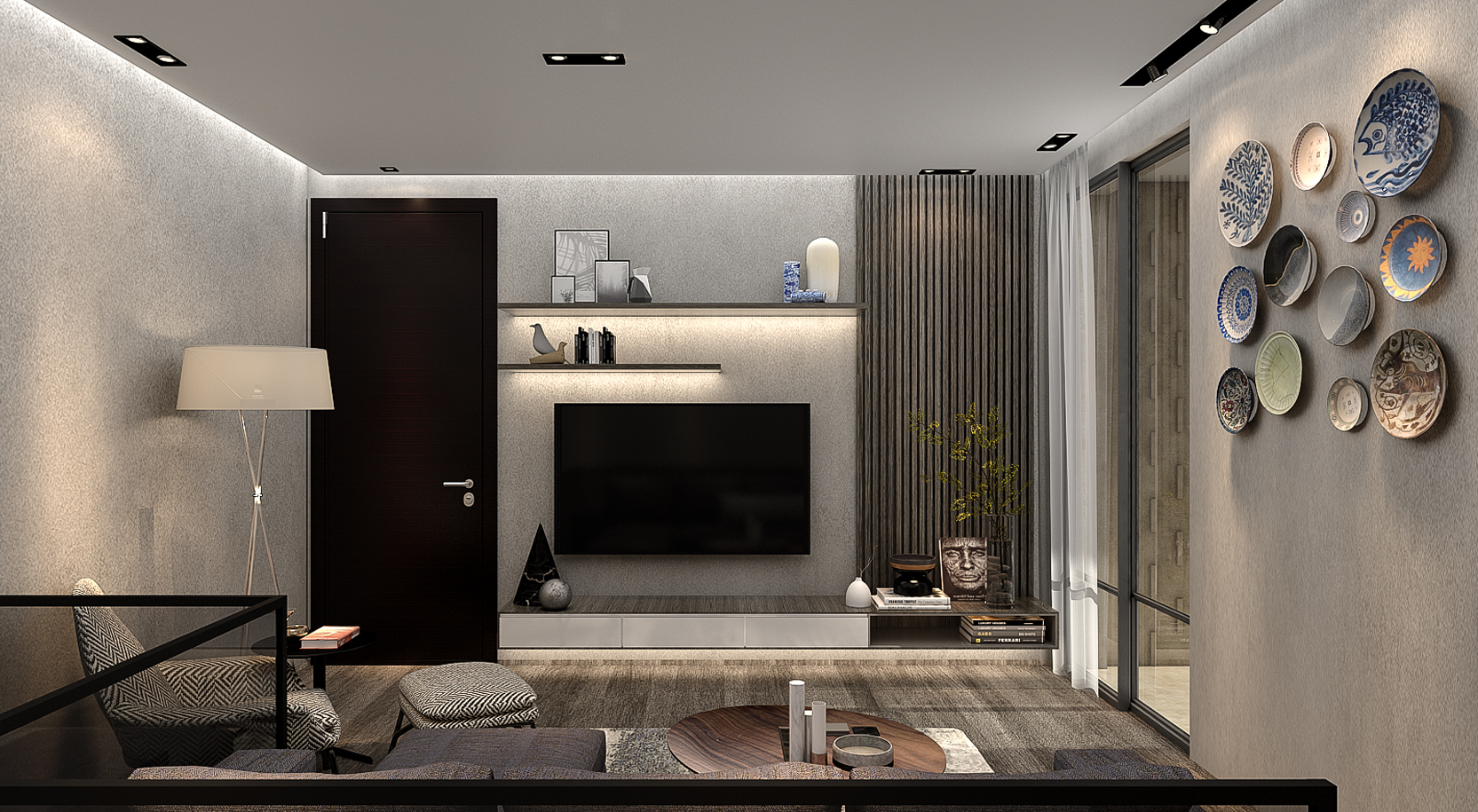 Beige Calmness I October City