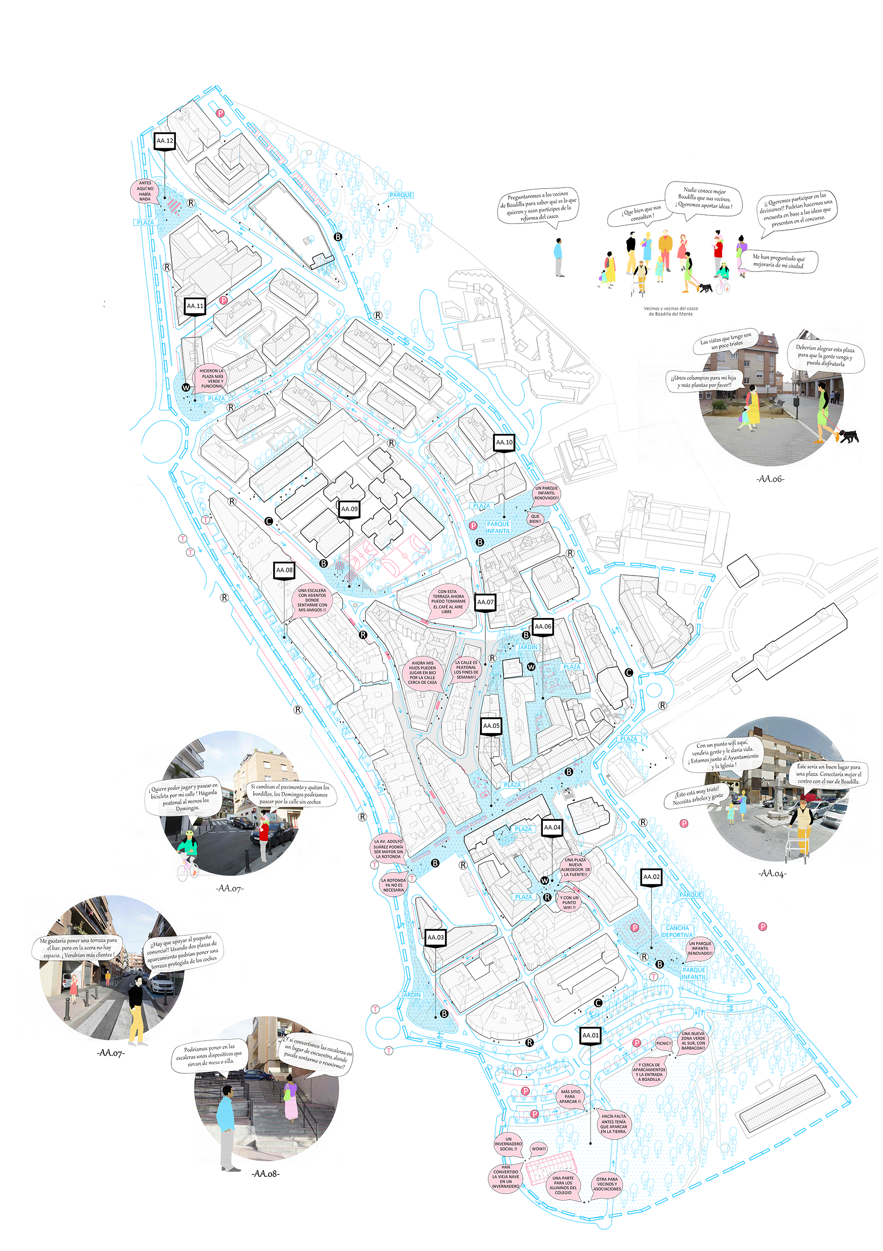 BOADILLA. Urban regeneration
