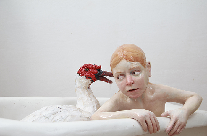 untitled, 2012, fiberglass, 100x65x50cm