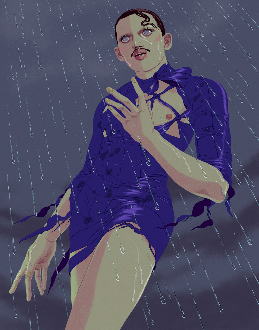 Miss Kosovo, portrait of Astrit Ismaili, 2023