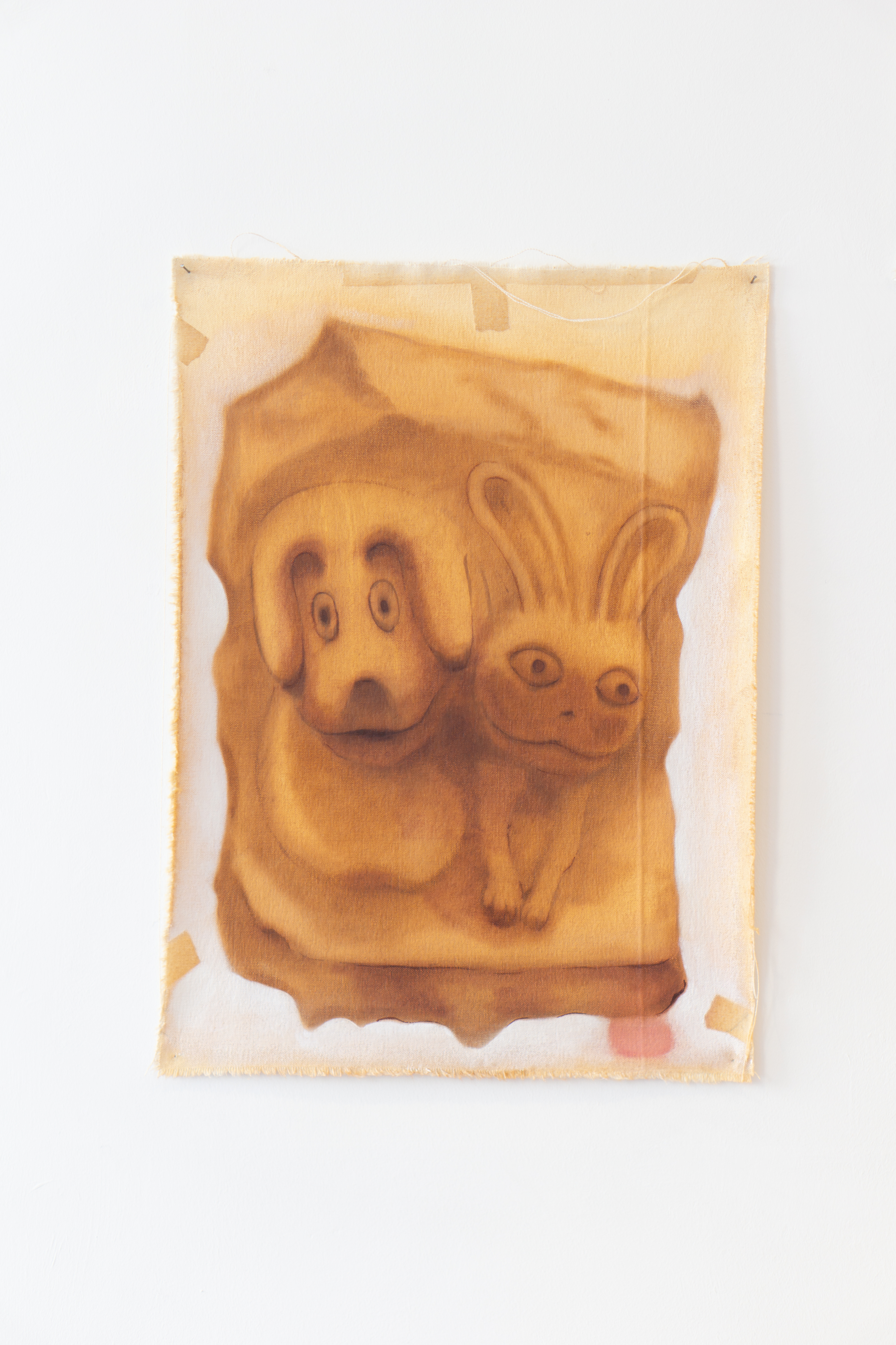 'Sincerely Masking', oil on canvas, 2025.