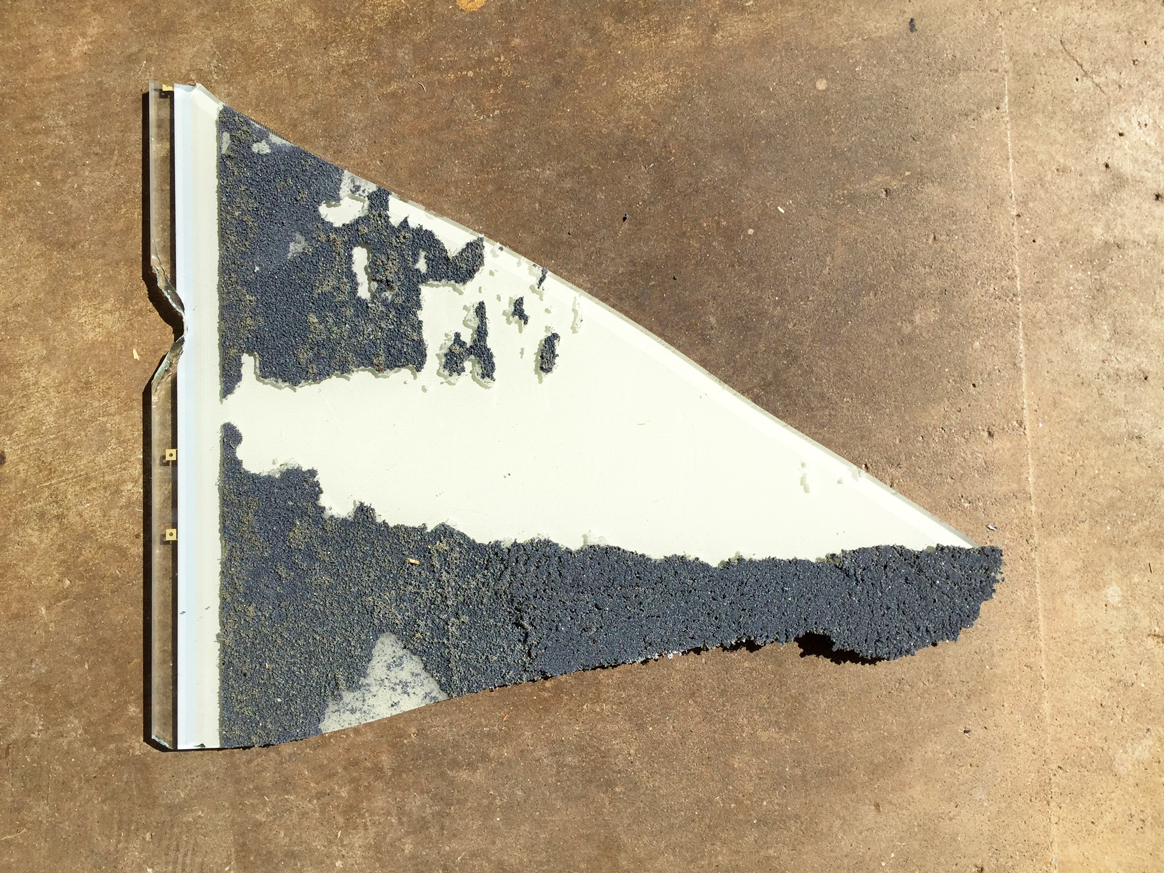 a shard of the screen