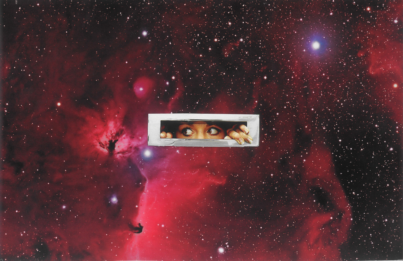 Peek-a-Boo, 2014, photomontage, 38 x 18 cm