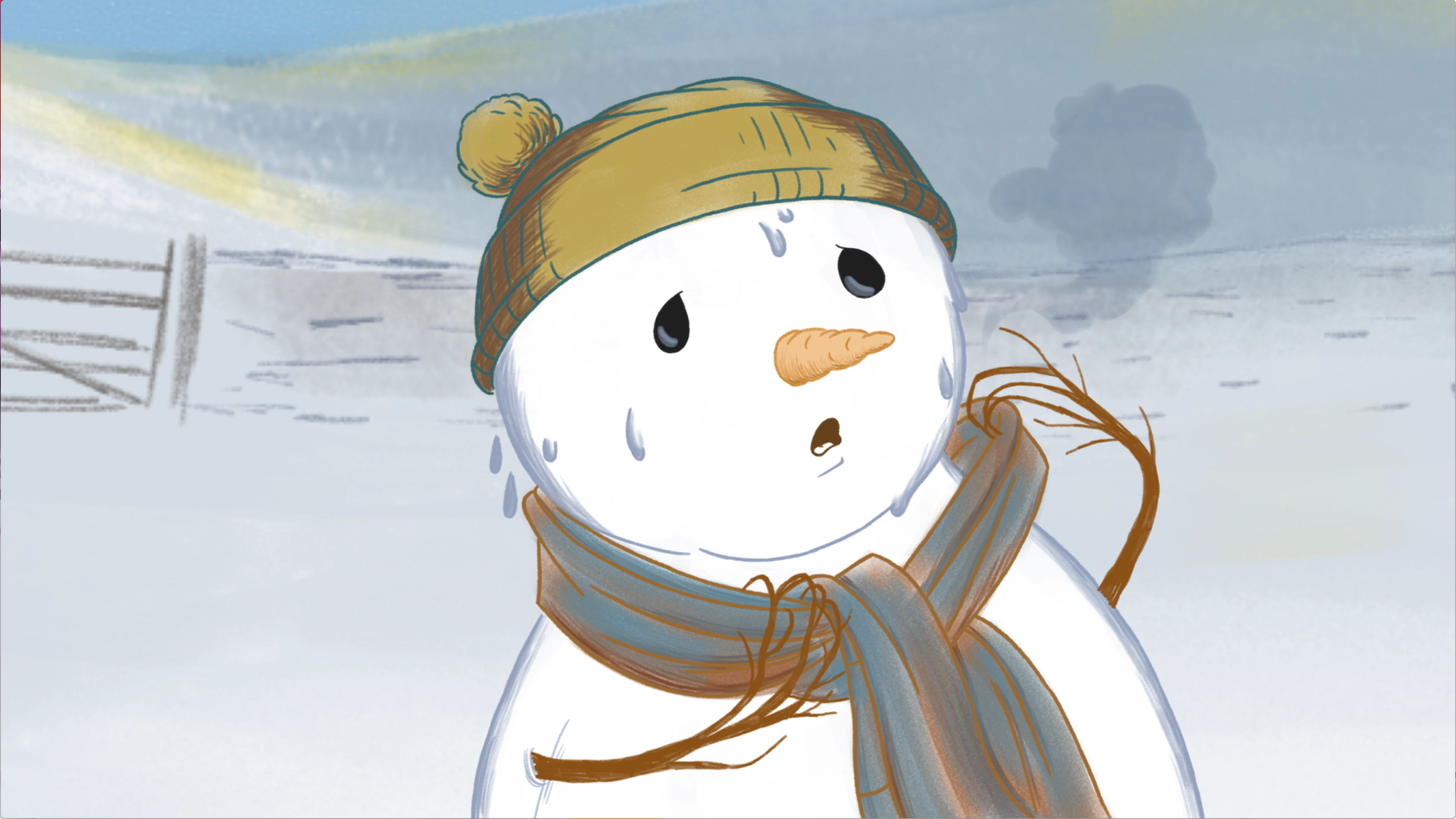 The Very Hot Snowman