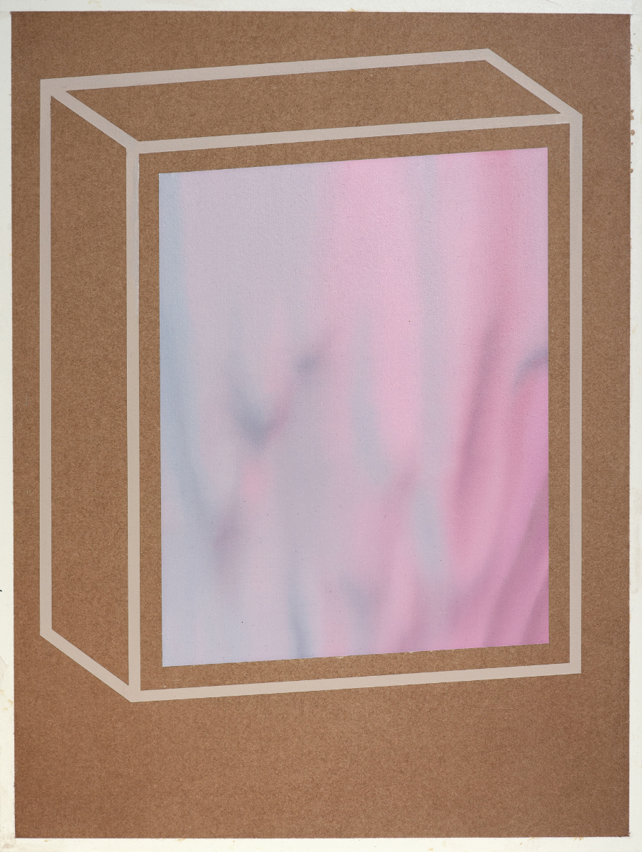 untitled, oil, watercolor and acrylic on paper, 41 x 31 cm, 2021