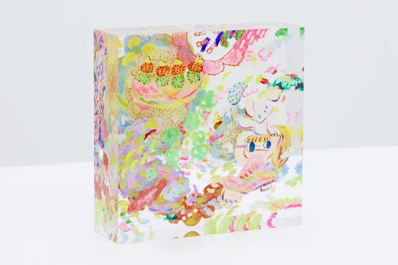 Untitled, Acrylic, Photo by Kenji Takahashi