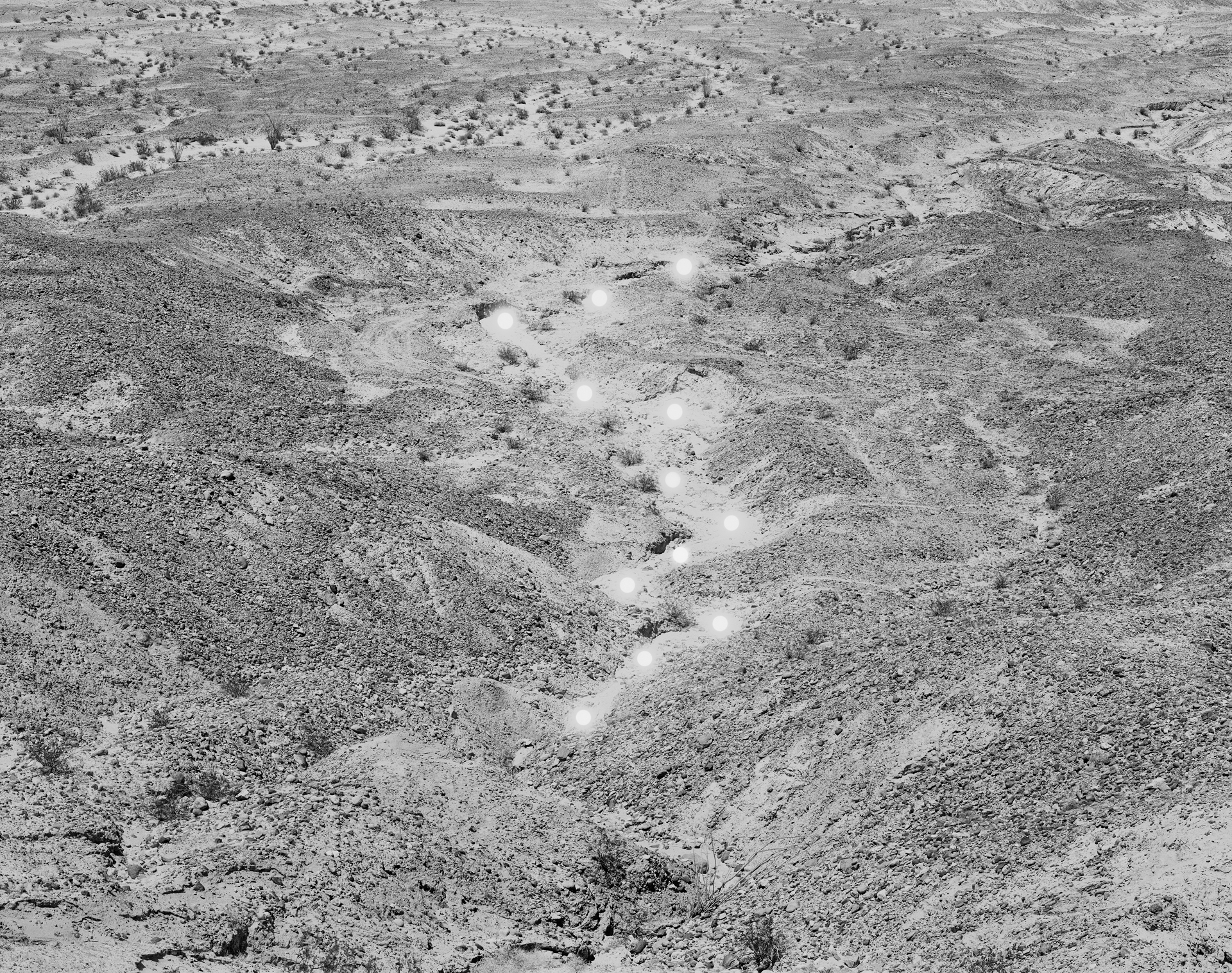 12 Suns in Yuha Wash, 2018