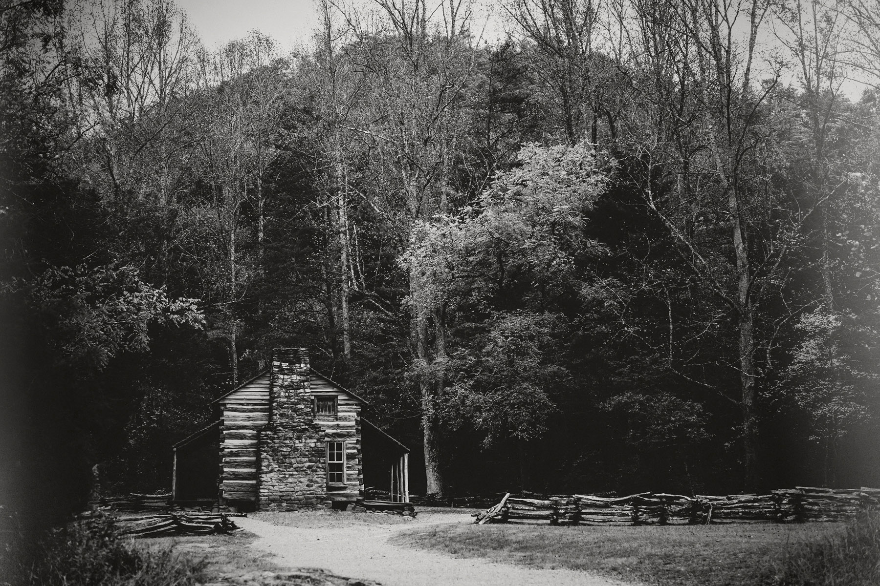 Cabane de John Oliver (1820), Cades Cove, Great Smoky Mountains, Tennessee