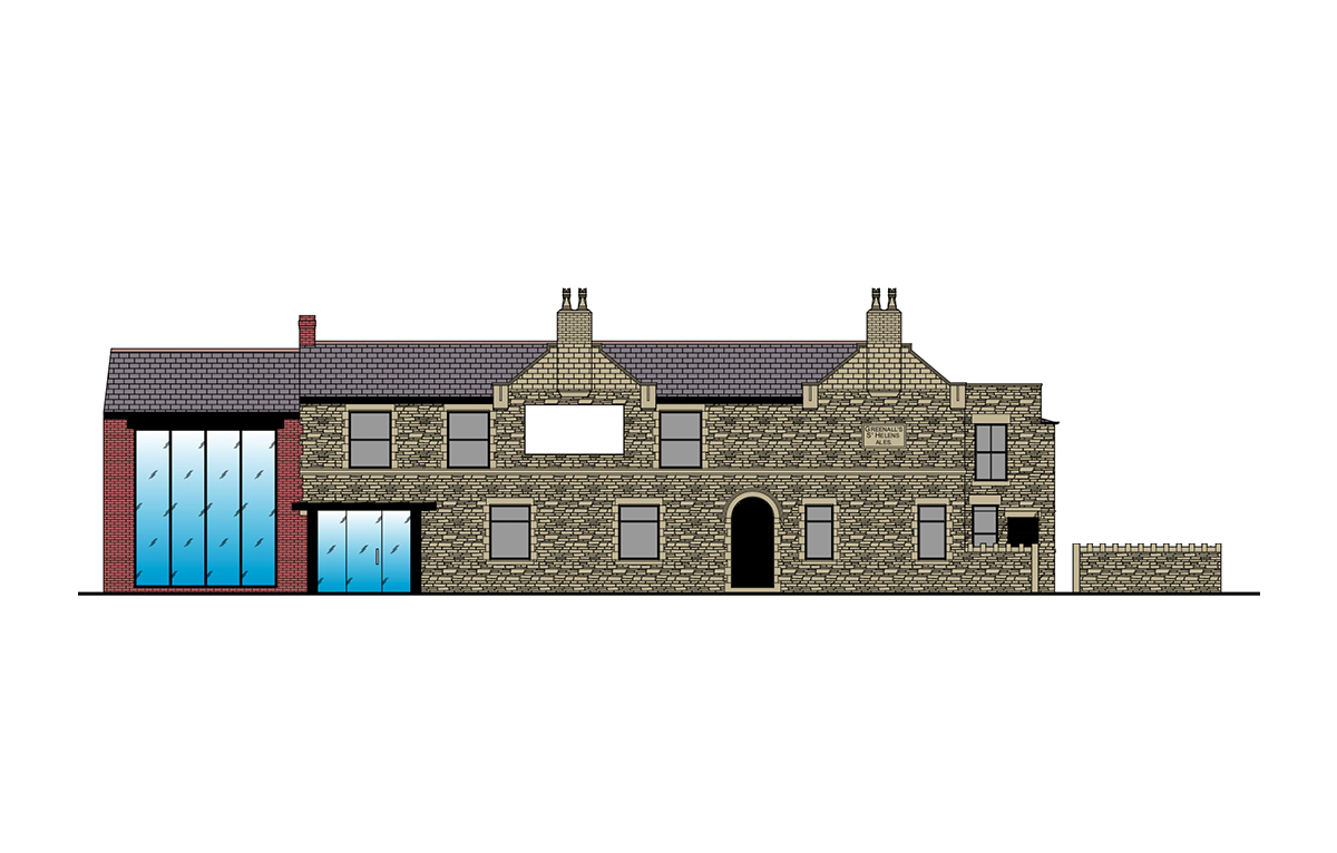 front elevation