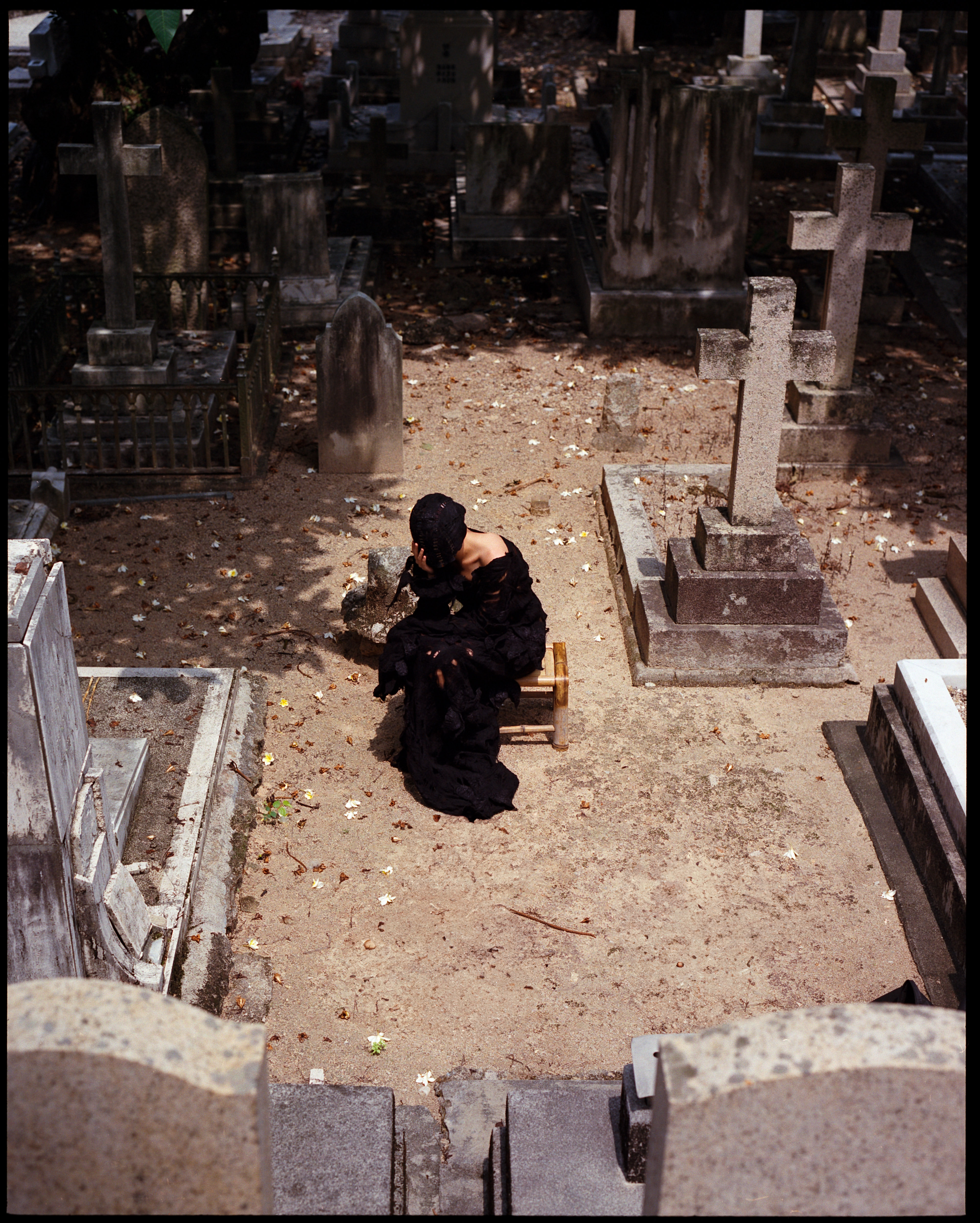  Pillar of eternal flame (only me can save me from me)  (2024)Photographed by Abdela Oumoussi