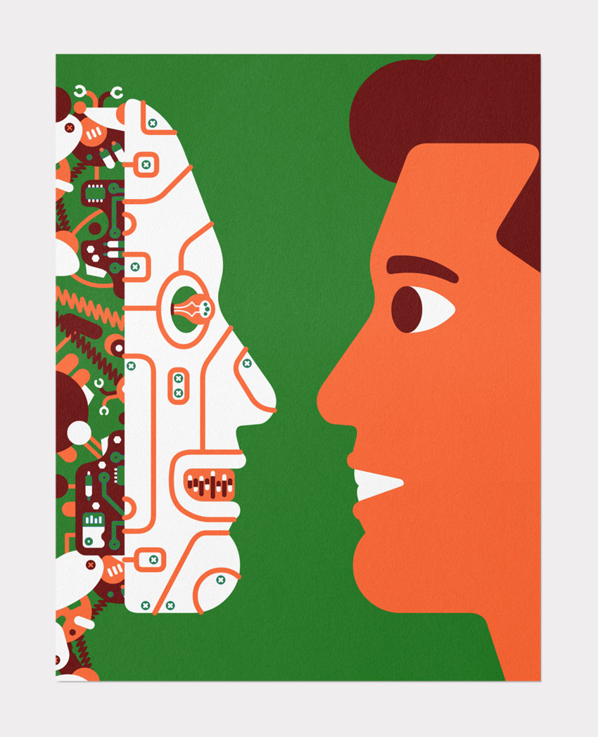 Illustration for Nature Outlook Magazine