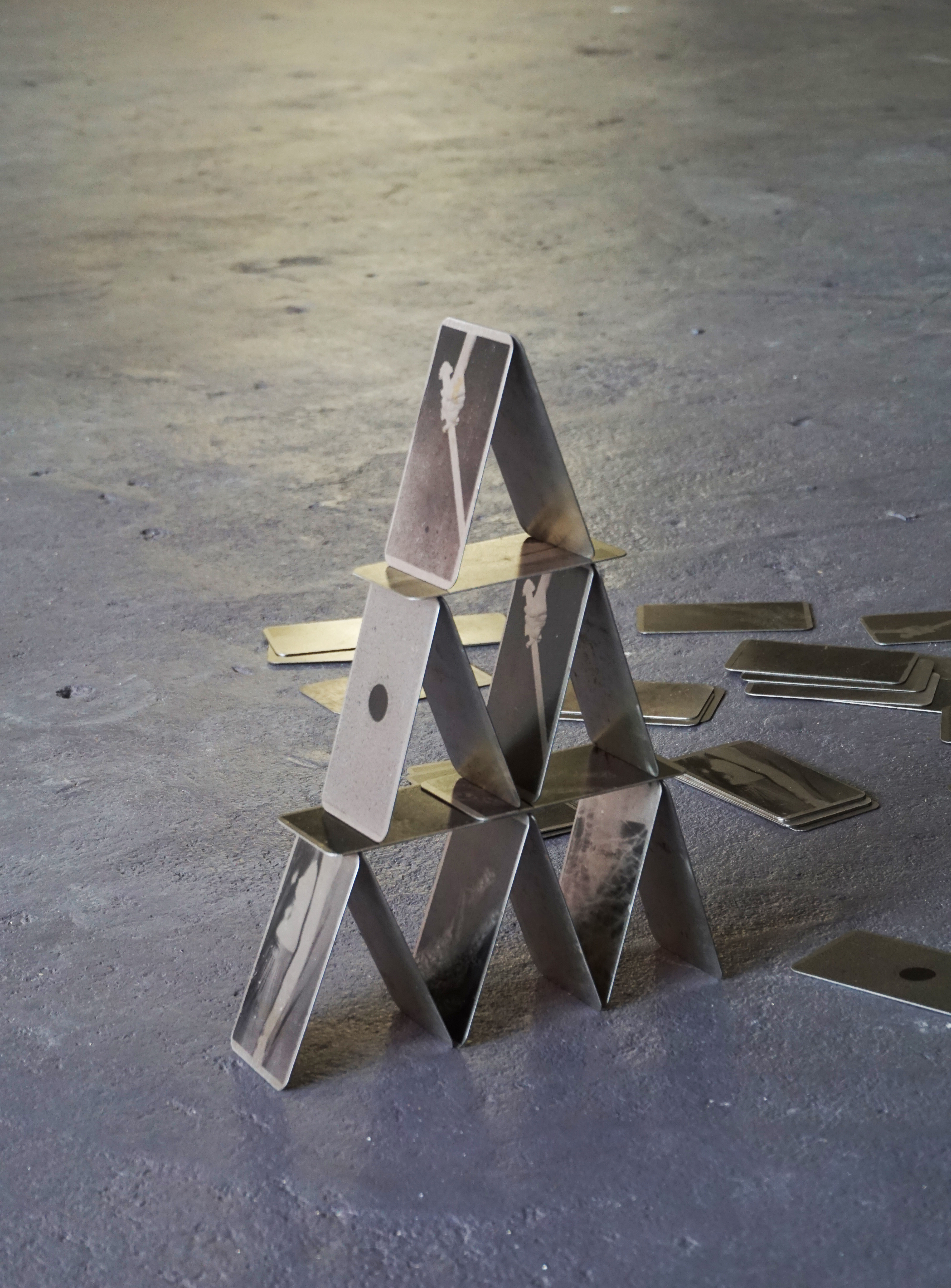 "Arcanes majeurs", Lames en acier, Talita Otović, 2022