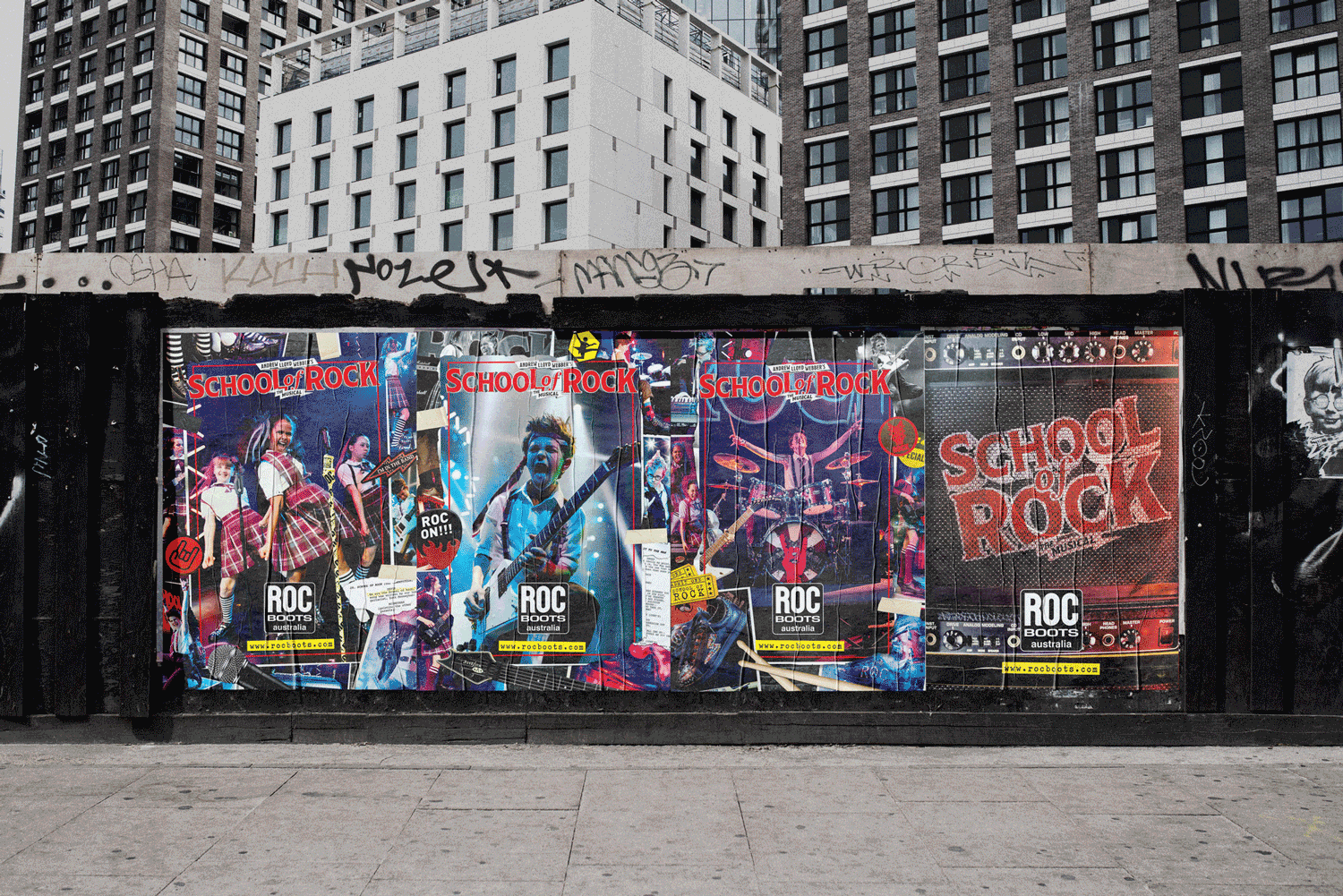 ROC Boots – Back To School Campaign 18/19&nbsp;&nbsp;&nbsp; ︎ Visual Merchandise, Poster