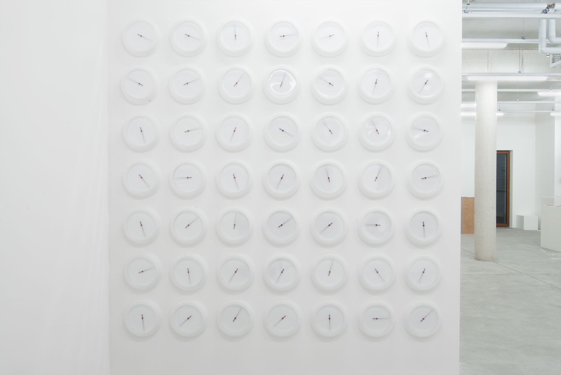 Rush, 2010/2016, mixed media, various dimensions, installation view Galerie Stephanie Kelly, Dresden 2016