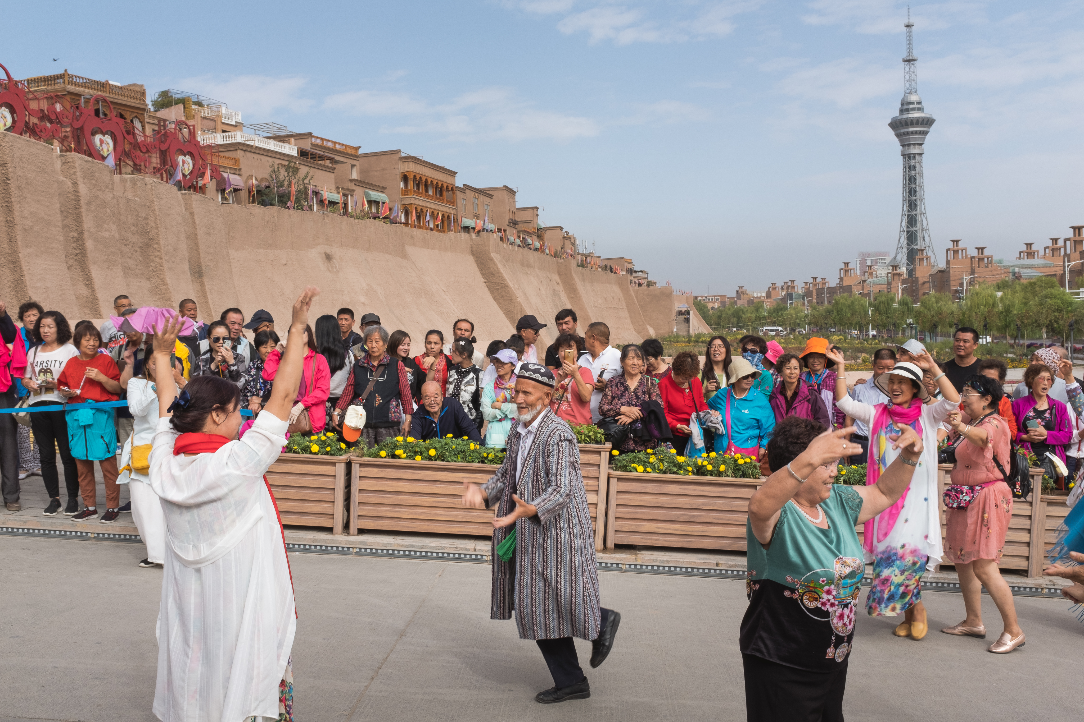 Folklorisation is used as a way to undermine the Uygur culture, while showing Han Chinese tourists that Uygurs are well-treated.