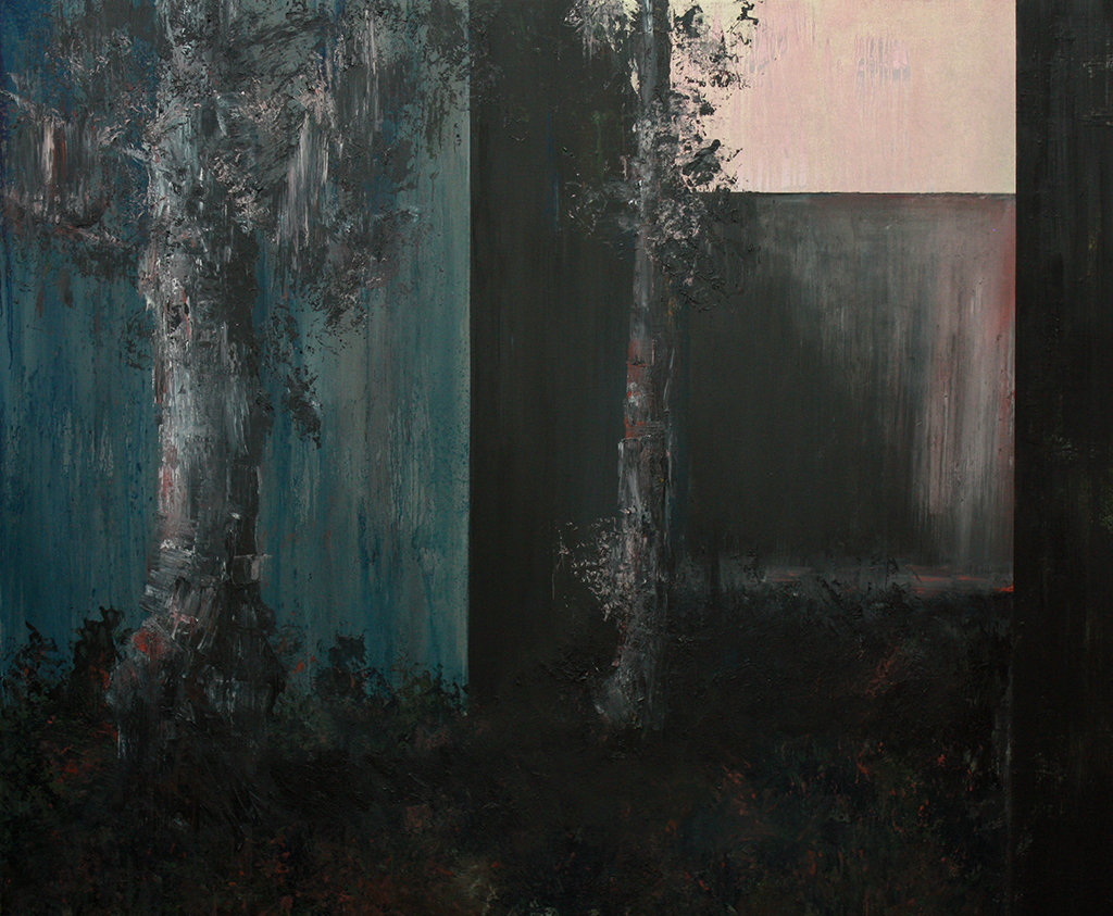 Execution V. 152 x 180 cm. oil on canvas. 2013 - 7/9