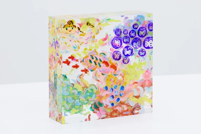 Untitled, Acrylic, Photo by Kenji Takahashi