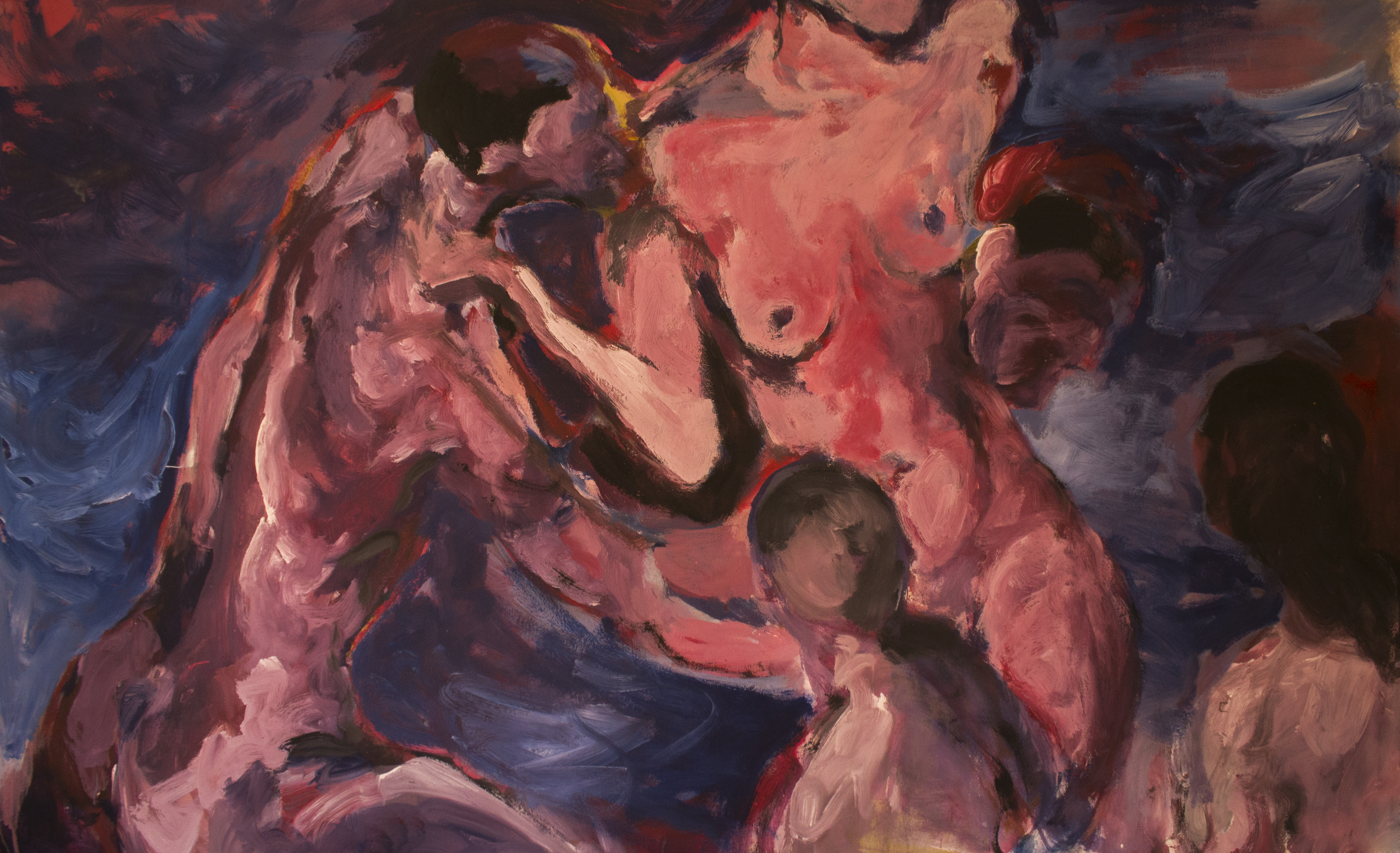 Dance 120x180cm  Acrylic on Canvas