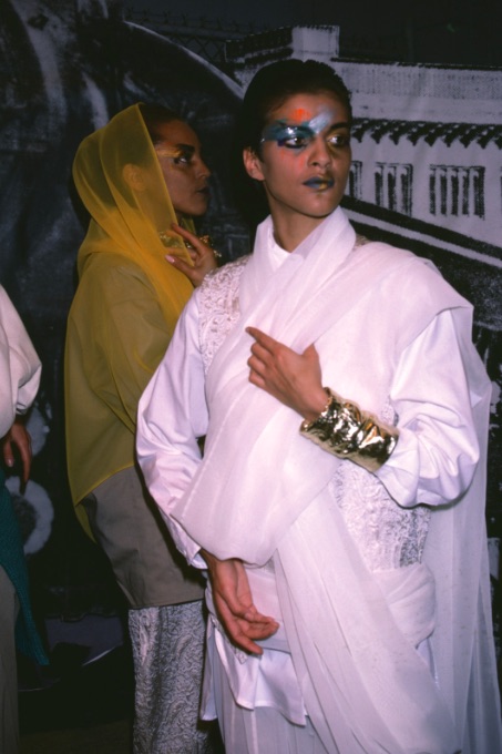 Willi Smith for WilliWear, Fall 1985 Presentation, Photographed by Peter Gould, 1985