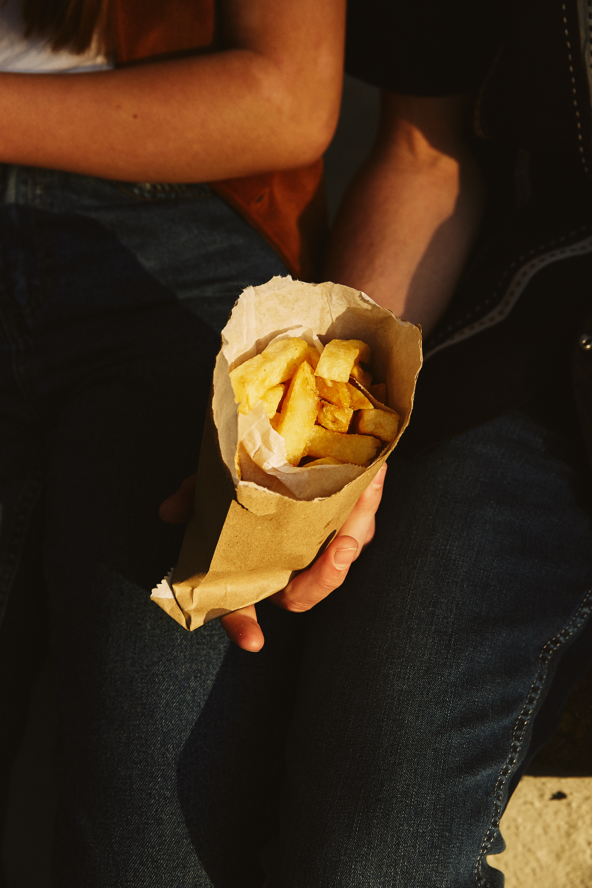 A story of young love in the suburbs told through photography, featuring stylish models in vintage clothing, photographed at sunset in Dublin, Ireland by fashion and lifestyle photographer Alex Sheridan. Suburban Love photo series.