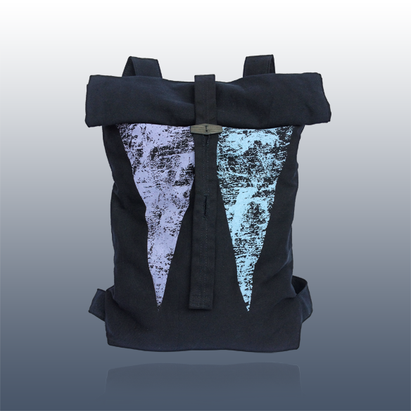 Triglav, backpacks, silkscreen print, 2014