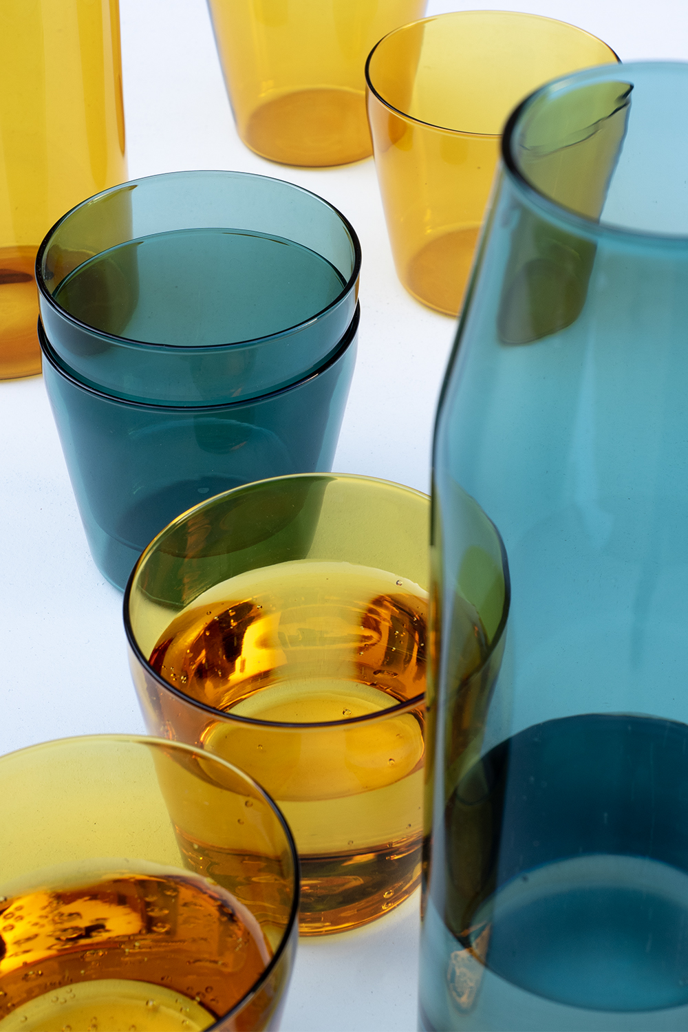 Design water glasses Made in France