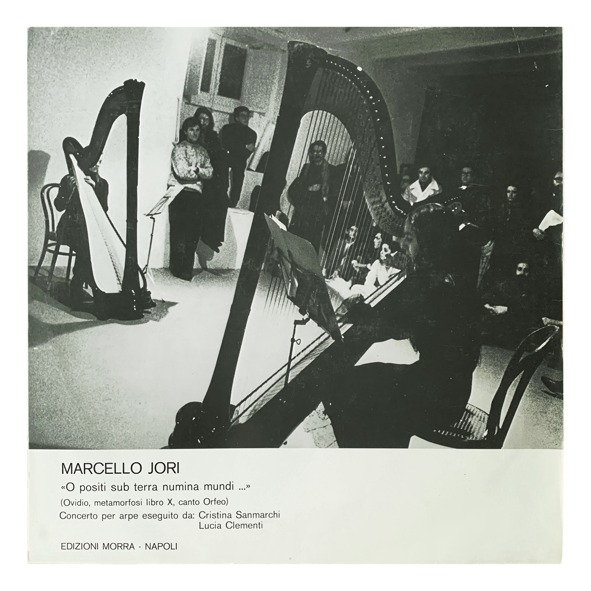 Edizioni Morra ED MN 2 Marcello Jori - "Moldau" on Moldau; O positi sub terra numina mundi Marcello Jori | Cristina Sanmarchi | Lucia Clementi Design: Uncredited