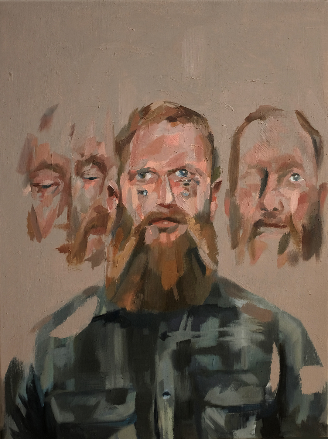 Dave, Oil on Canvas, 18 x 24 in
