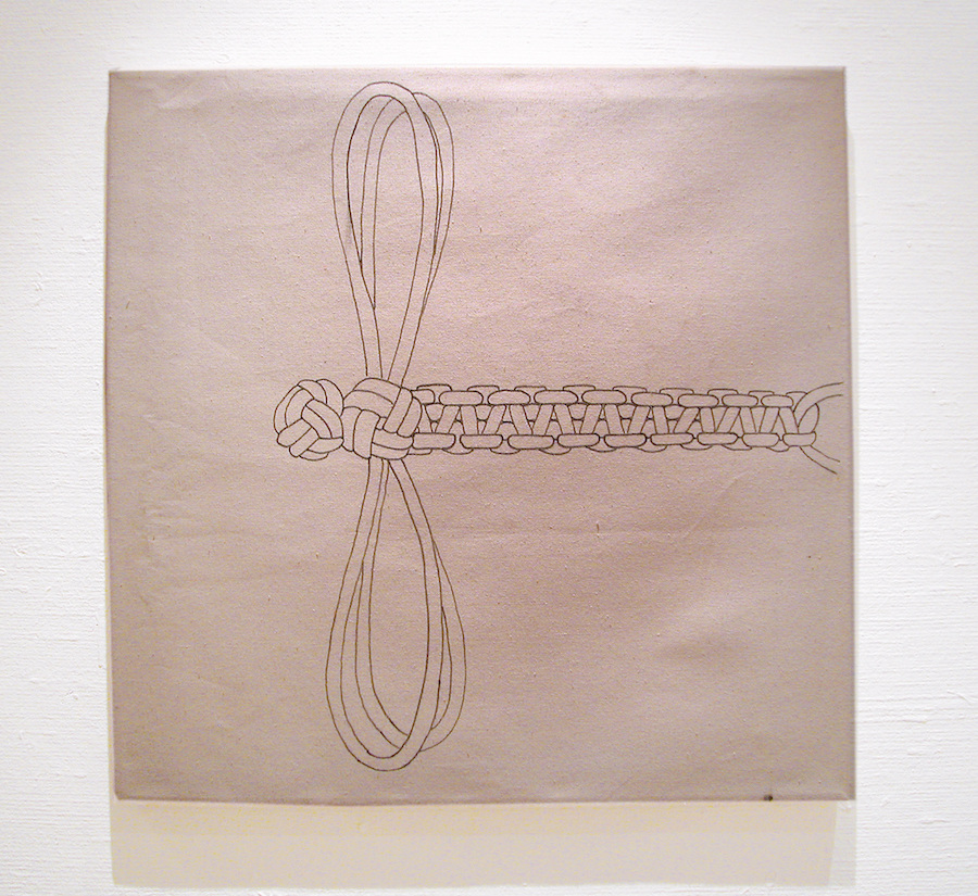 Libelle, 2002, 70cm b x 54cm h, Drawing on Canvas