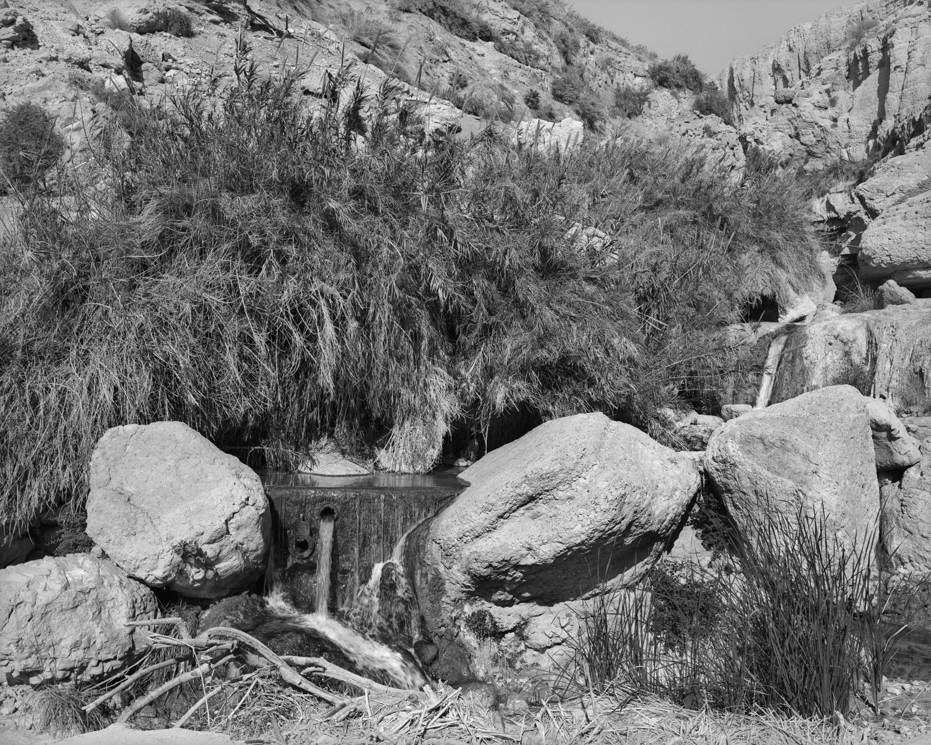 Nahal David (Waterfall), 2011, archival pigment print, 138x170 cm