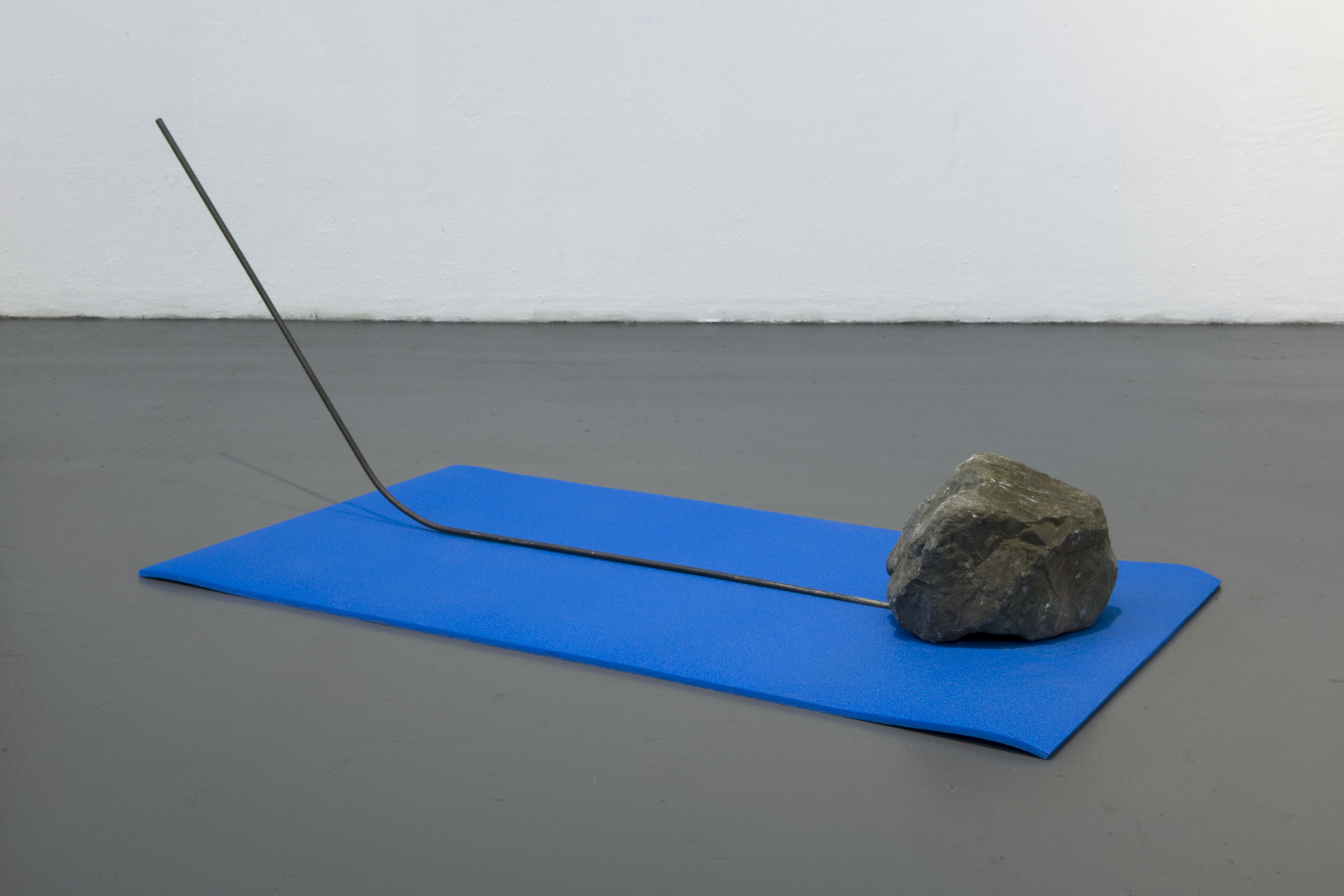 Heavy Trance - Rock, steel rod, camping mat foam - 2015