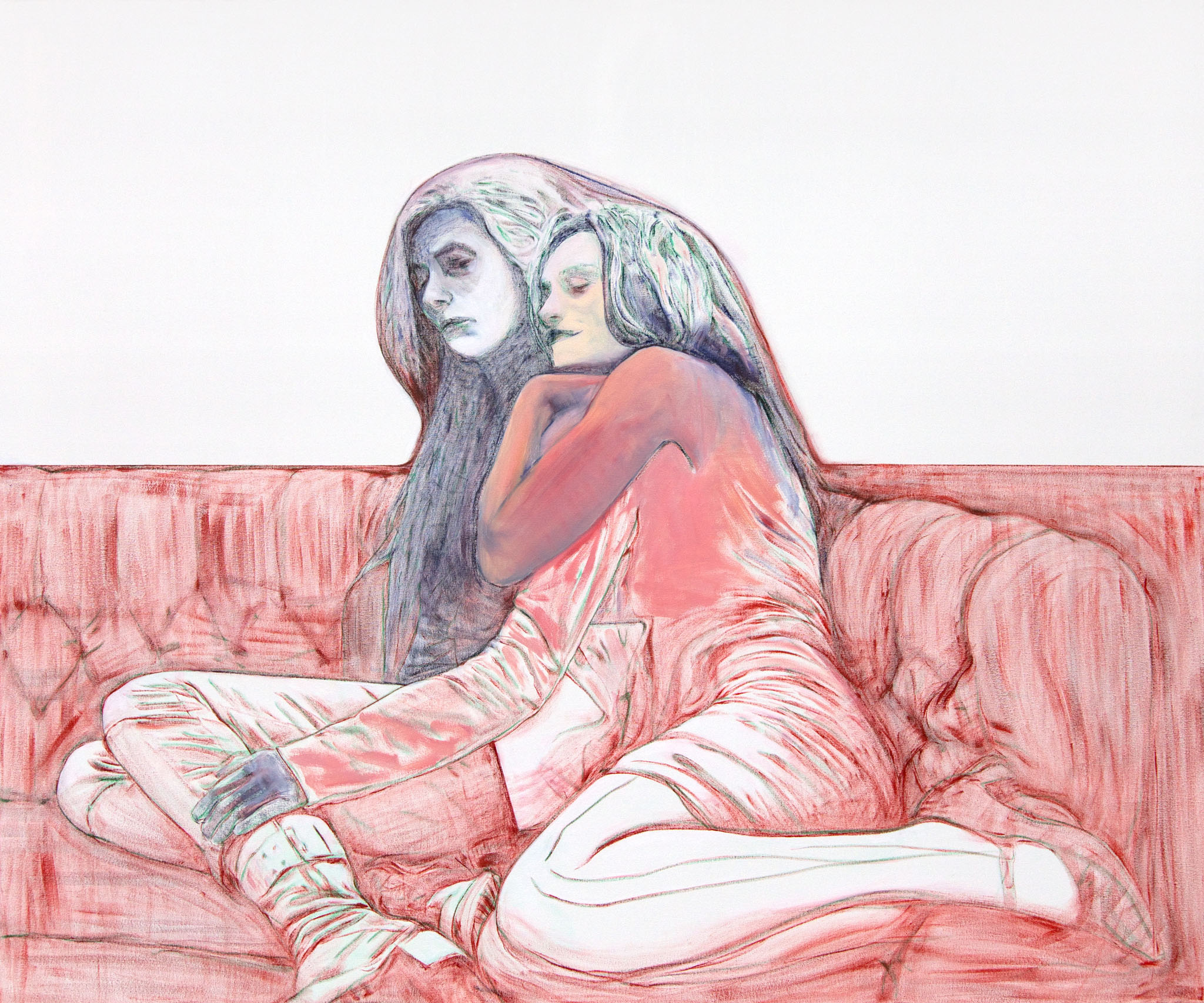 Ava, Eve 60x72 oil on canvas 2017