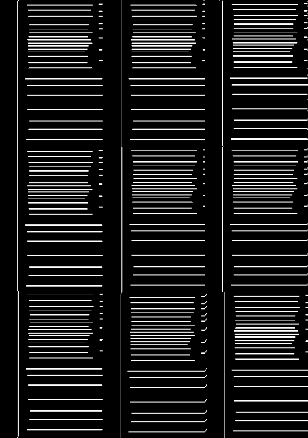 "Bar Codes / 44" Giclée fine art prints on Hahnemühle Watercolour paper / Variable dimensions / Edition of 6