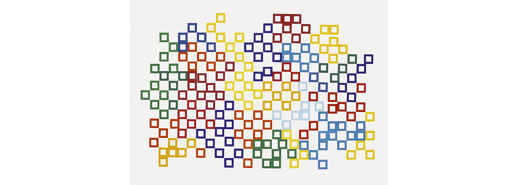 Untitled, 1997. Acrylic on canvas, 140 x 200 cm.