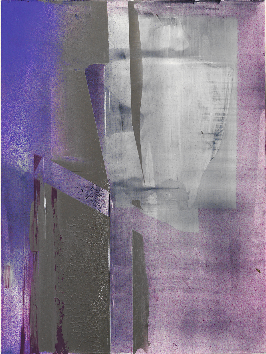 Untitled, acrylic on board, 12" x 9", 31 x 23 cm 