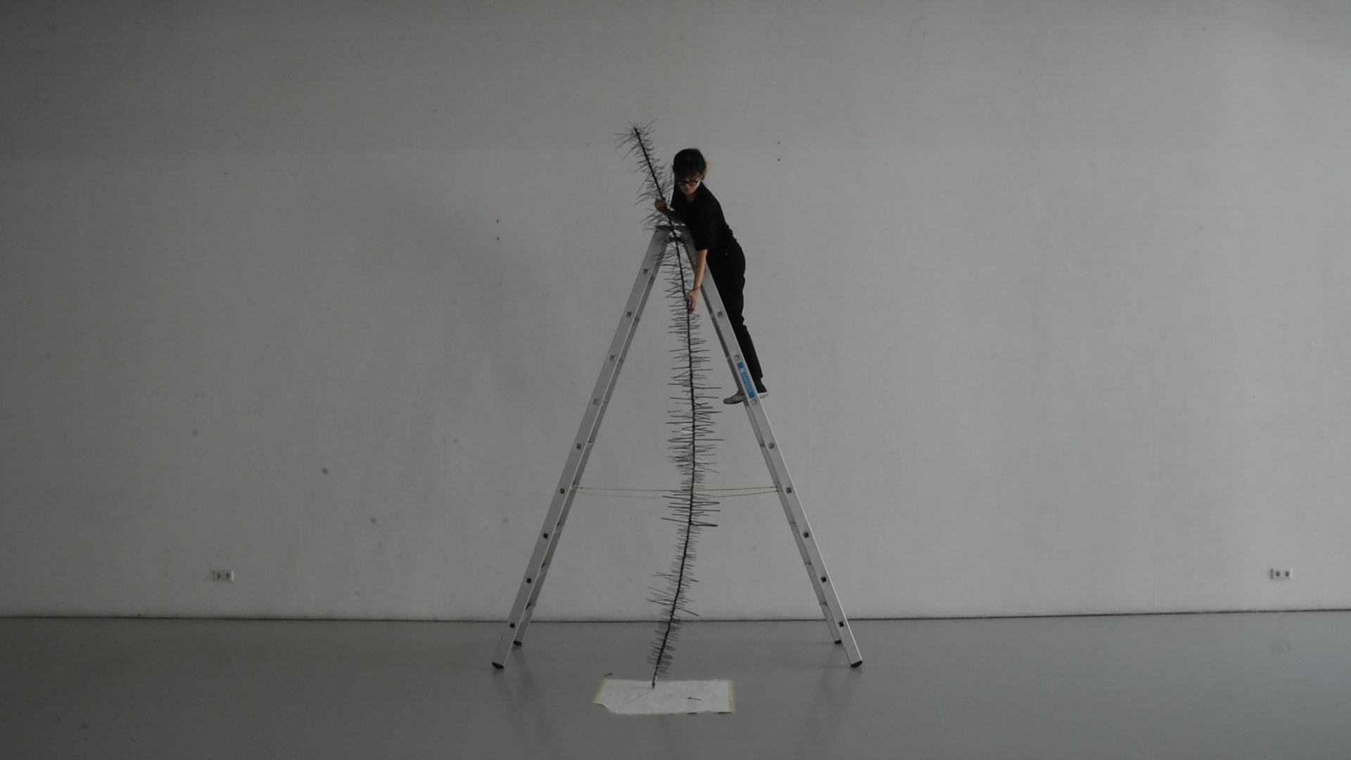 Steigen, 58:52", Single channel video, 2022