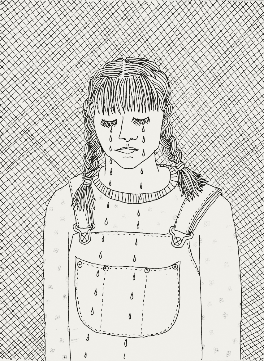 Study for 16mm Film (Treva Throneberry, Discovered), 2005. Etching; 4 &times; 3 inches