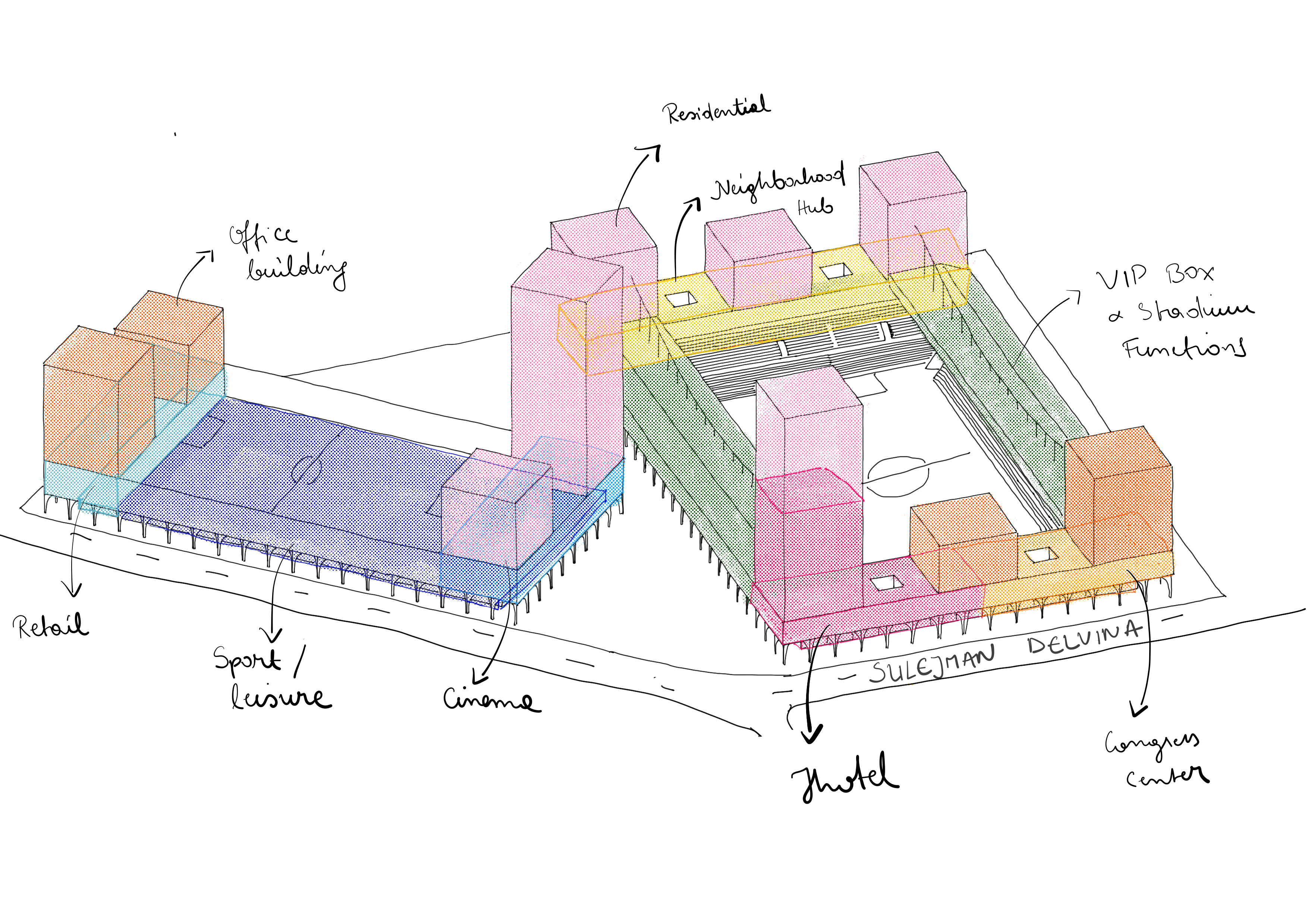 Mixed-use program