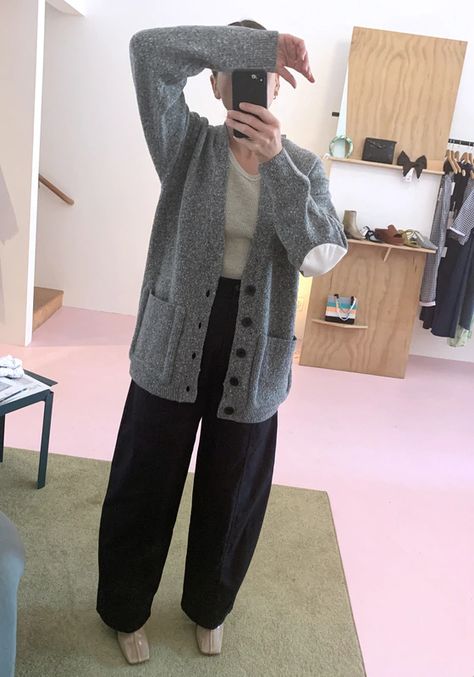 tibi tweedy cardigan