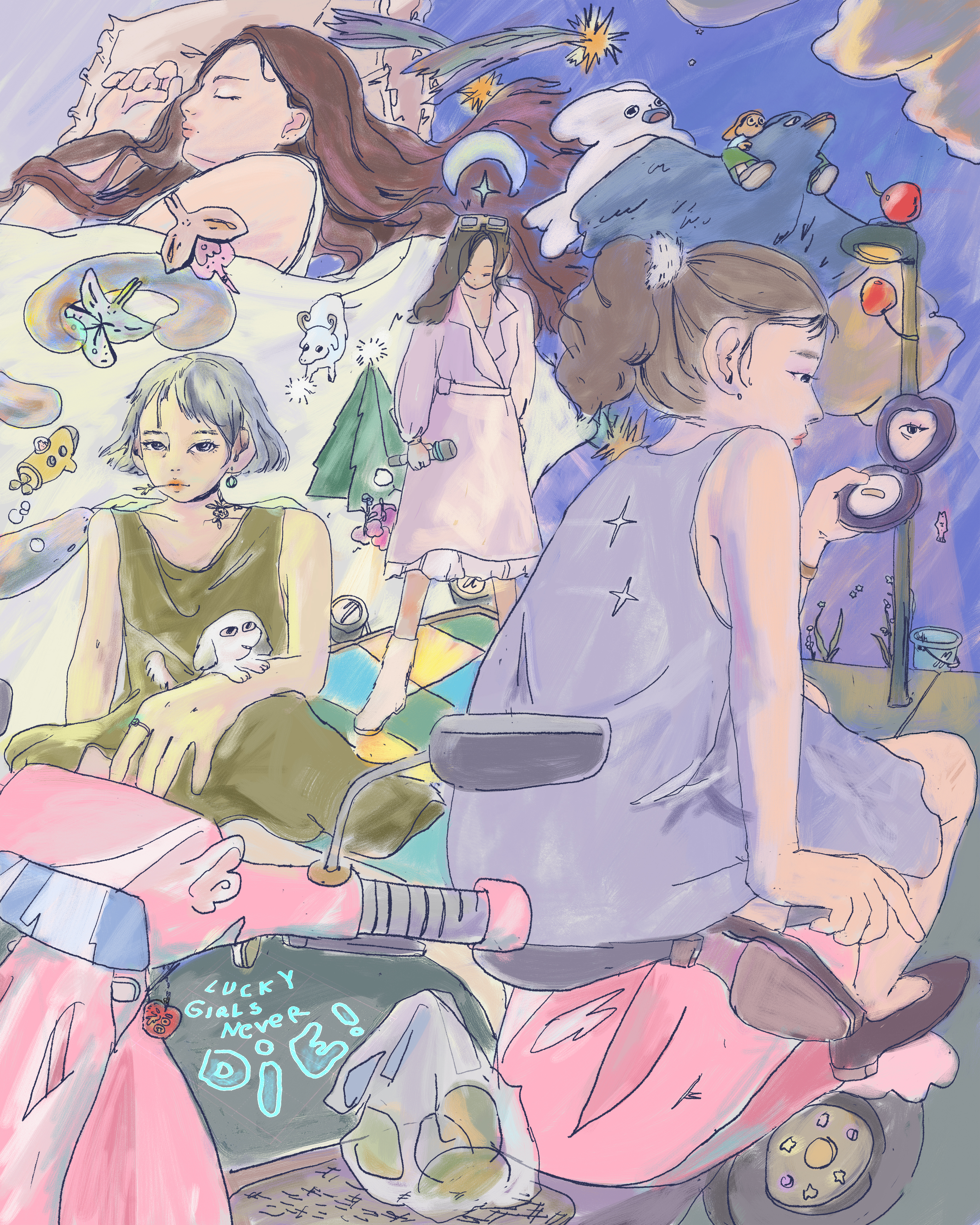 lucky girls never die!