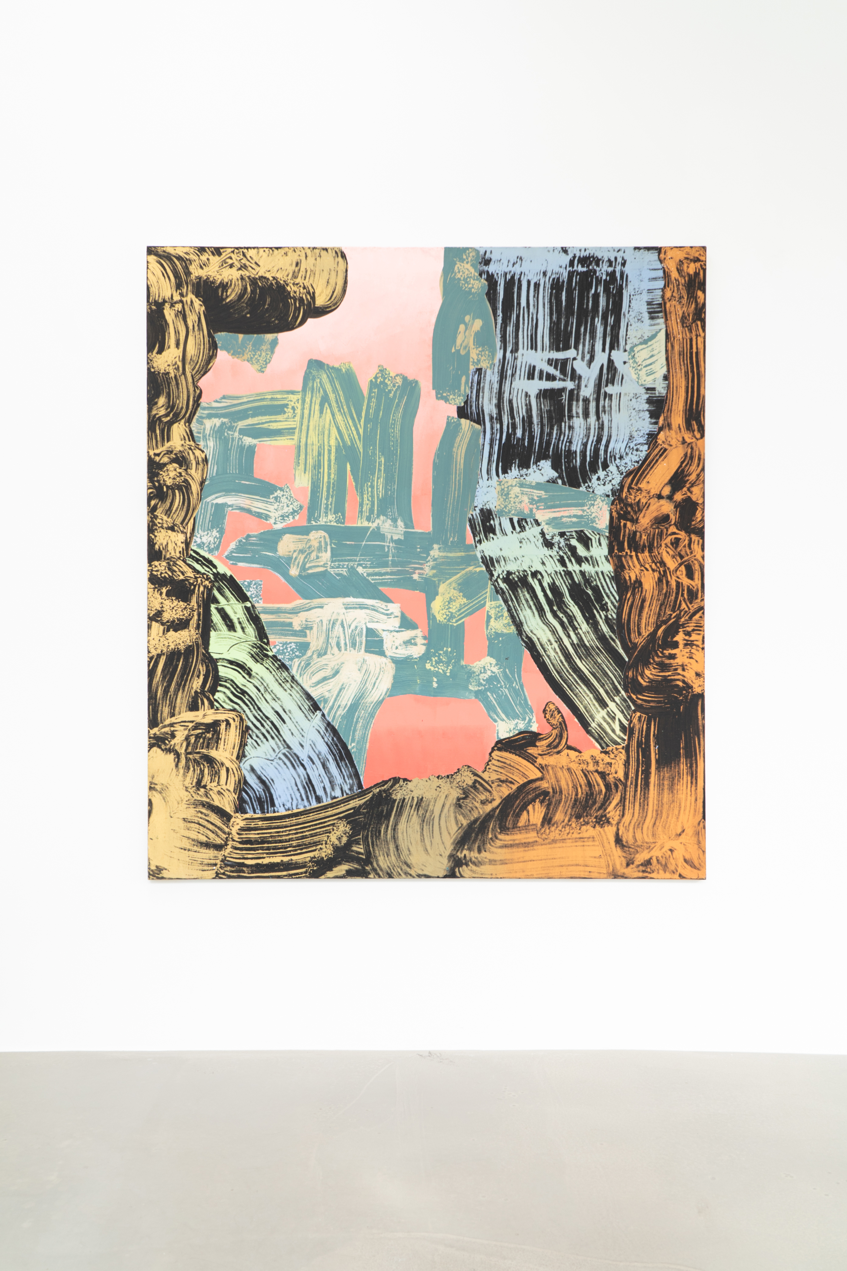 DIGITA2 2018 Acrylique sur toile. 150x170cm