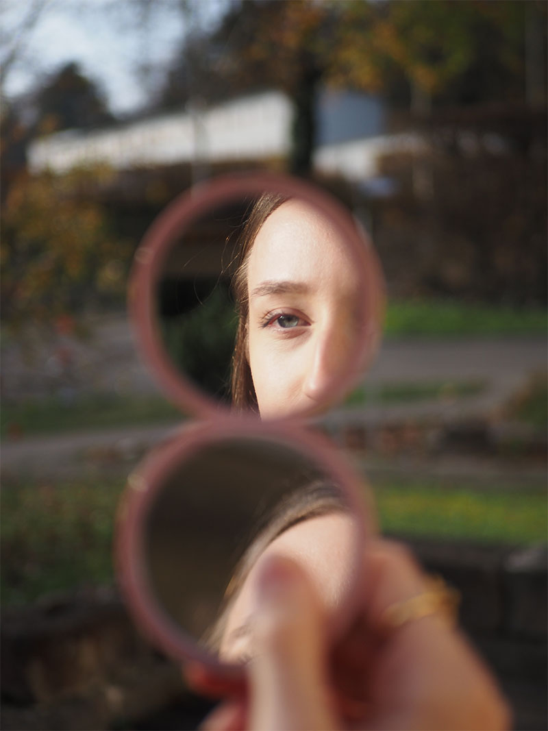 Das Auge als Symbol f&uuml;r Bewusstsein und Selbstwahrnhemung. 